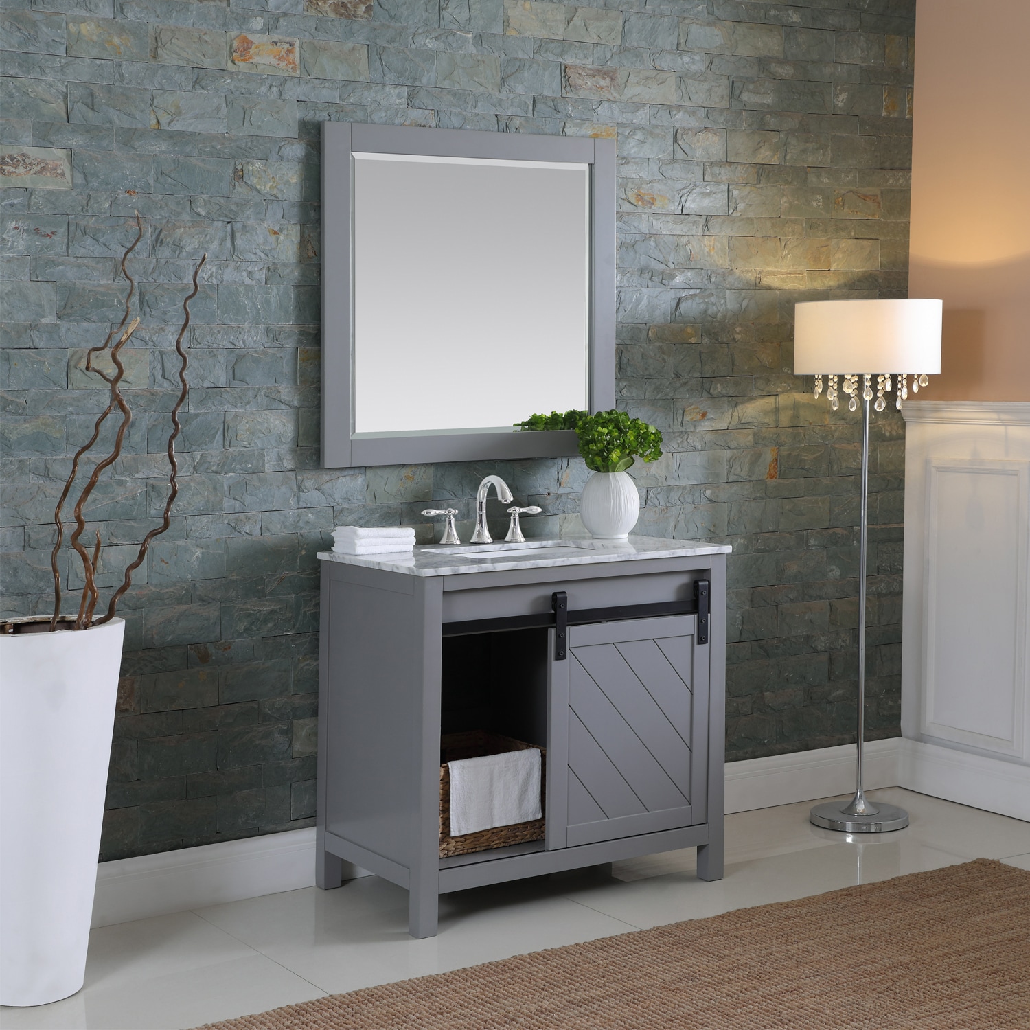 Altair 536036-GR-CA Bath-Vanity-Combo - View #7