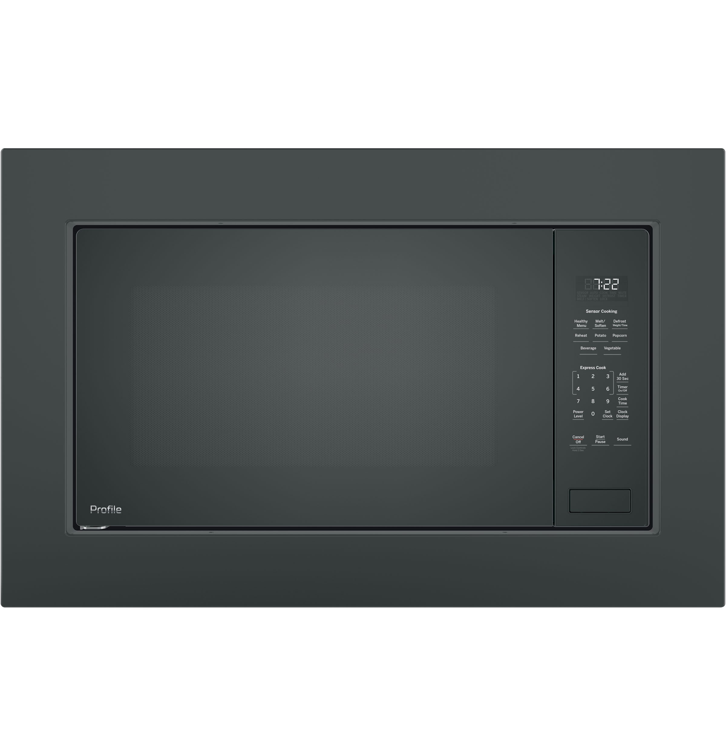 G.E. JES2251SJ Profile 2.2 Cu. ft. 1200W Stainless Counter Top Microwave Oven