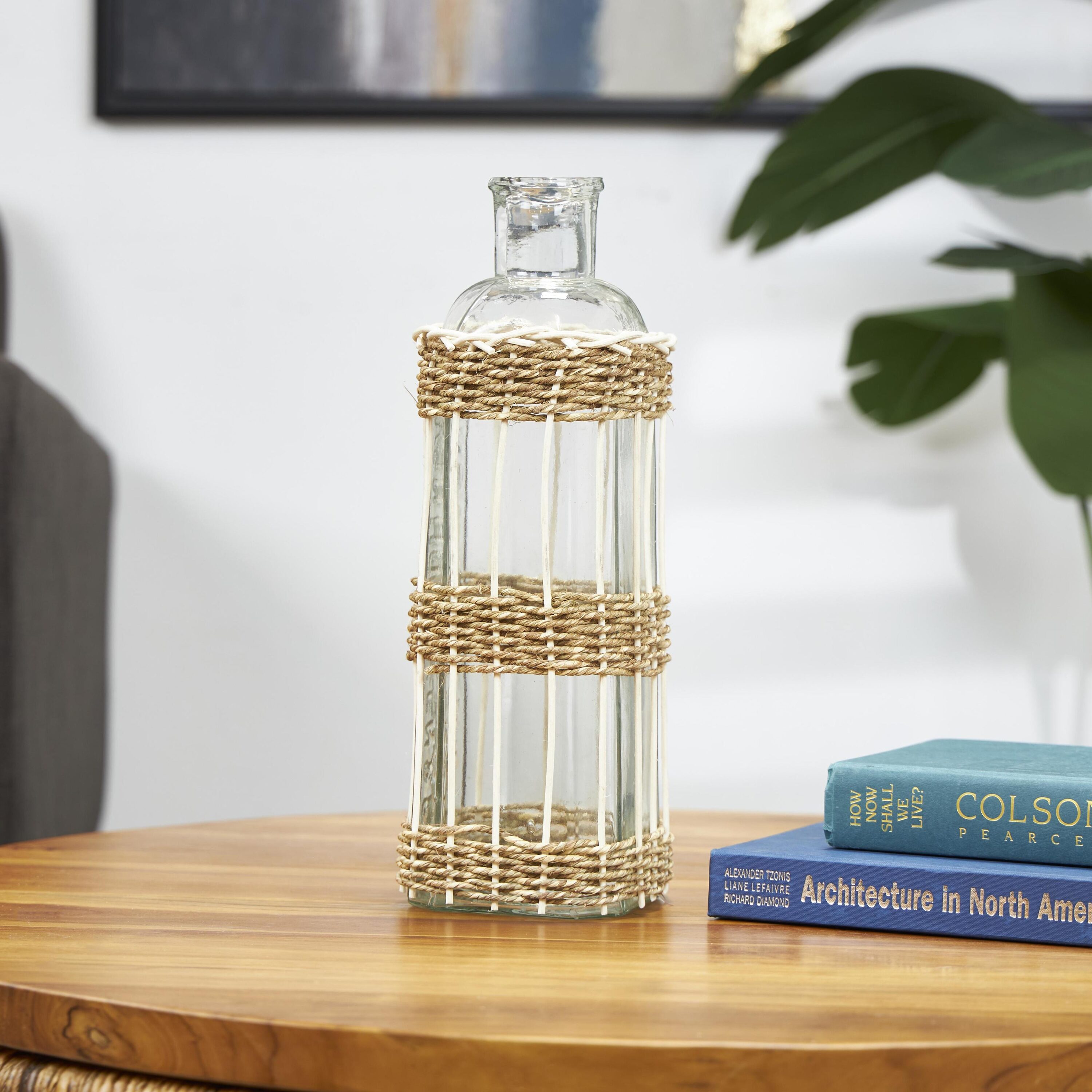 Grayson Lane 820258 Clear Glass Coastal Vase