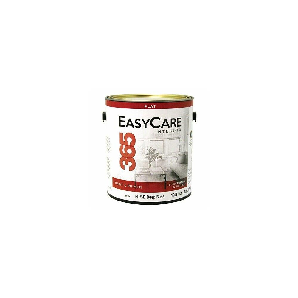 True Value TRVAL114502  Manufacturing 220179 1 gal ECFD Easycare 365 Deep Tint Base Interior Latex Wall Paint and Primer, Washable Eggshell