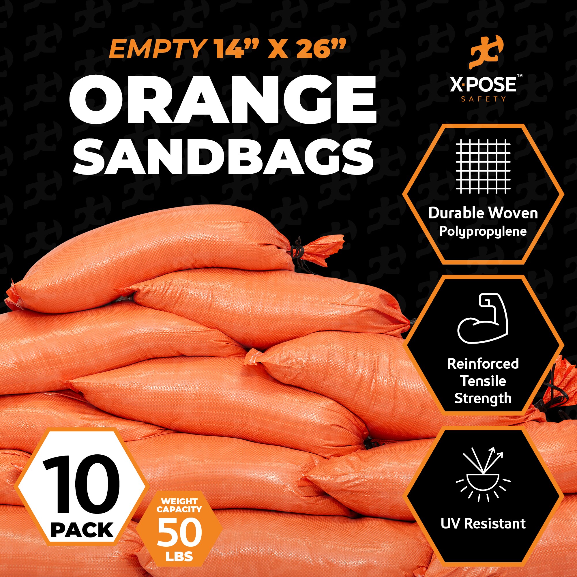 XPOSE SAFETY SBO-1426-10-X Sand-Bags - View #2