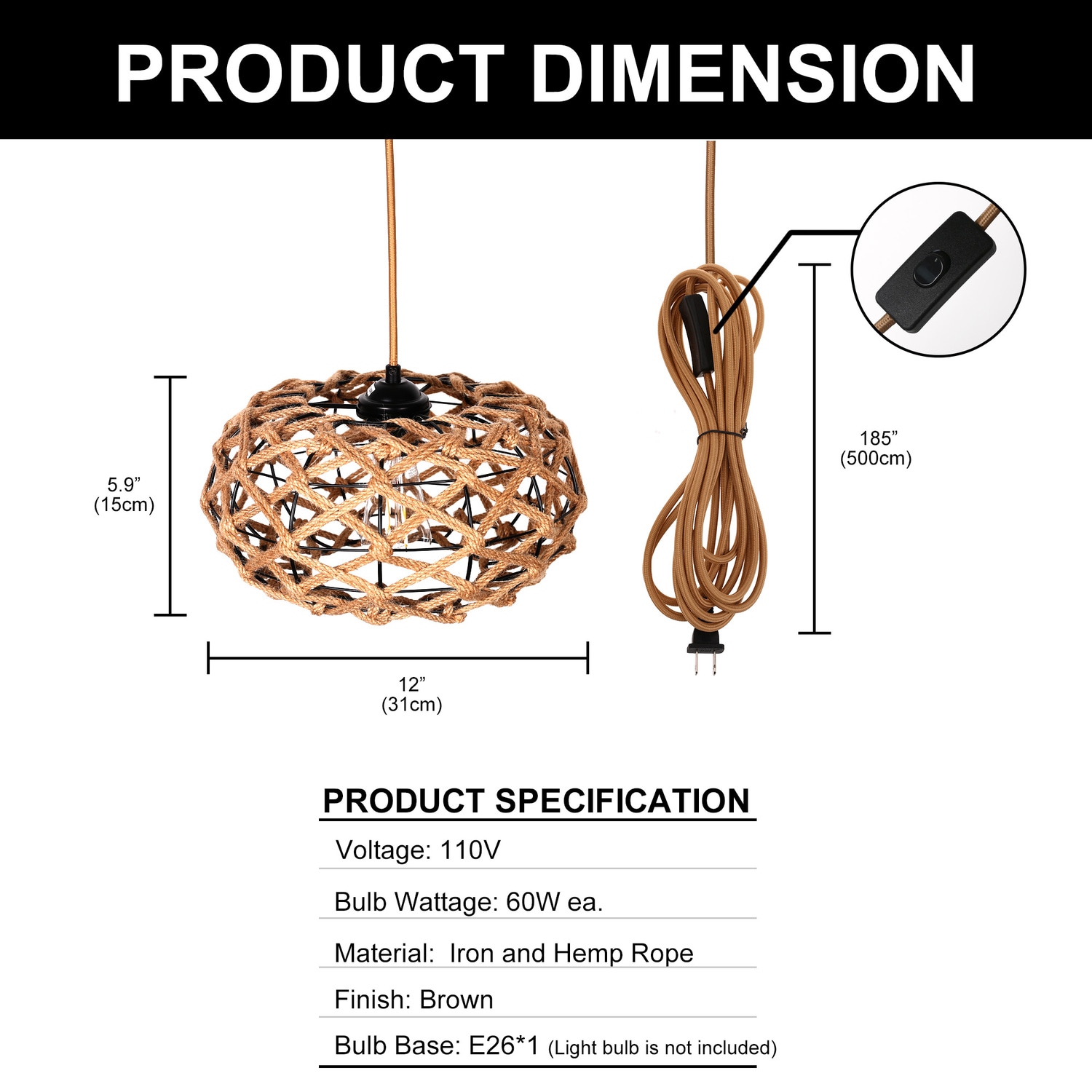 YANSUN L-CL014 Pendant-Lights - View #5