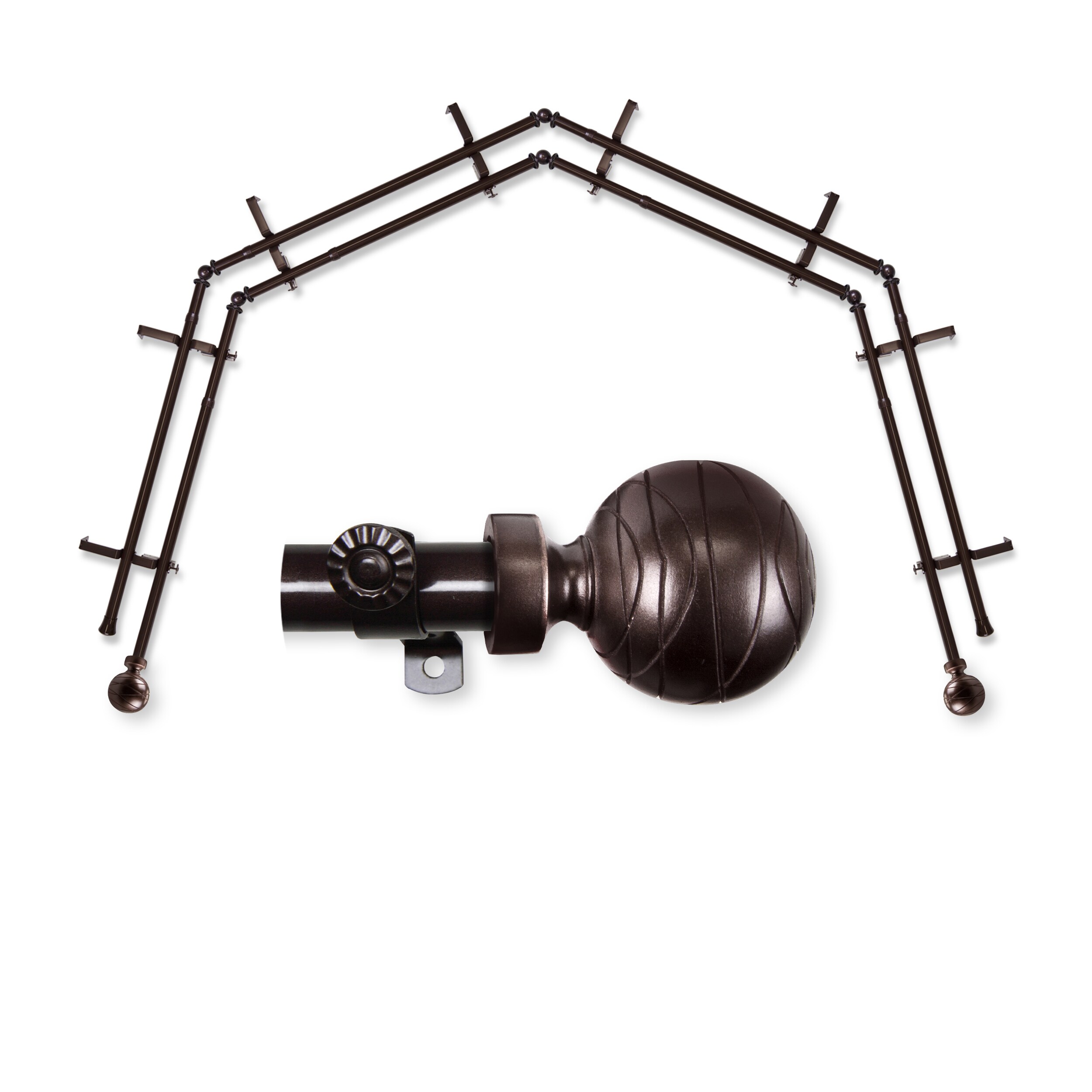 Hart & Harlow L-4BAY-84-7D Curtain-Rods - View #2