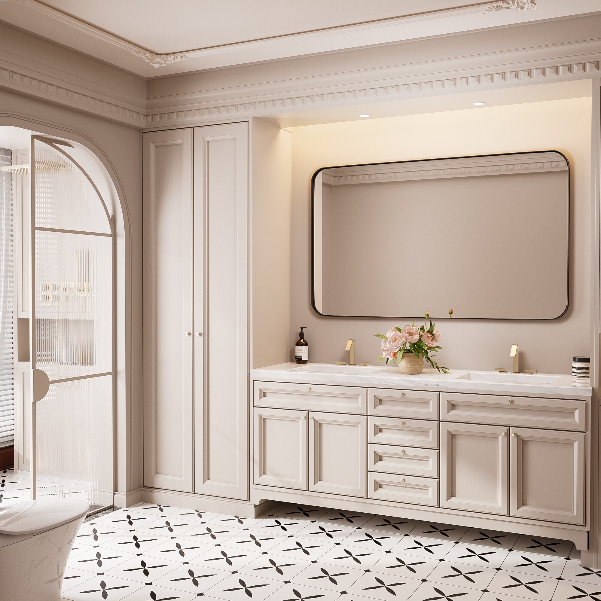 FurniFusion SF-Y-5030-B Decor-Mirrors - View #5