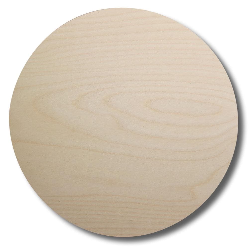 7 Wood Circle Disc With 4 Center Hole, BALTIC BIRCH Wooden Circles, Blank  Circles, Unfinished Wooden Circles, Round Circles, Circular Wood 