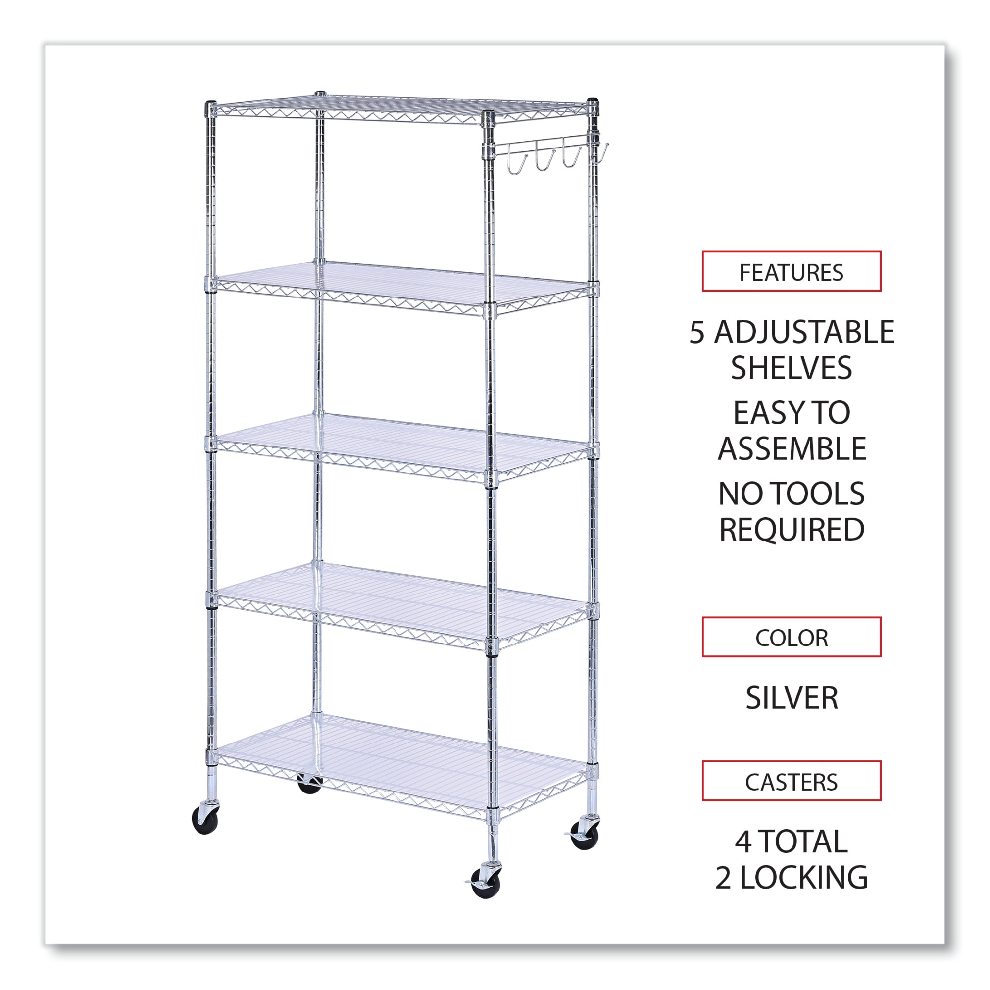 Alera ALESW653618SR Free-Standing-Shelving - View #3