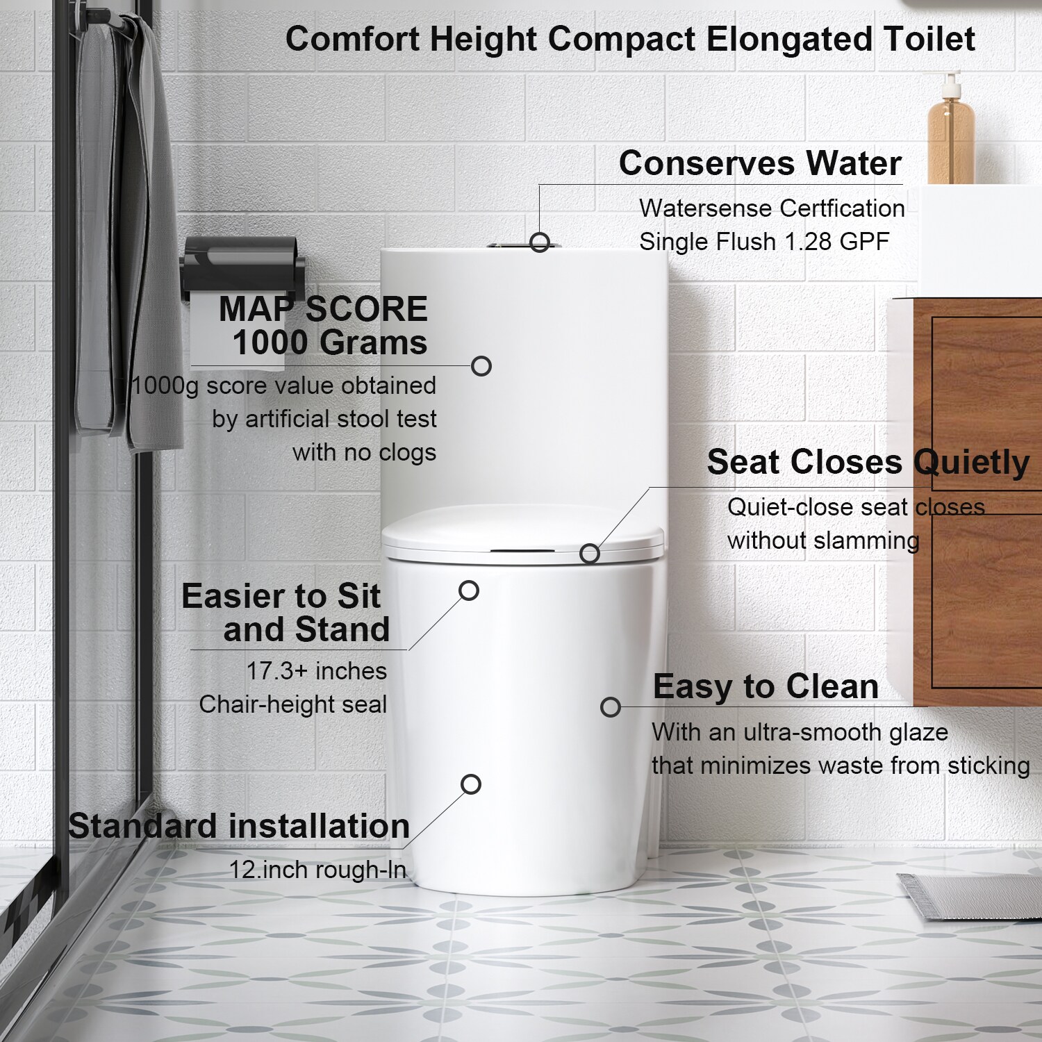 Wooakway FXLS0604-603Z83 toilets - View #17