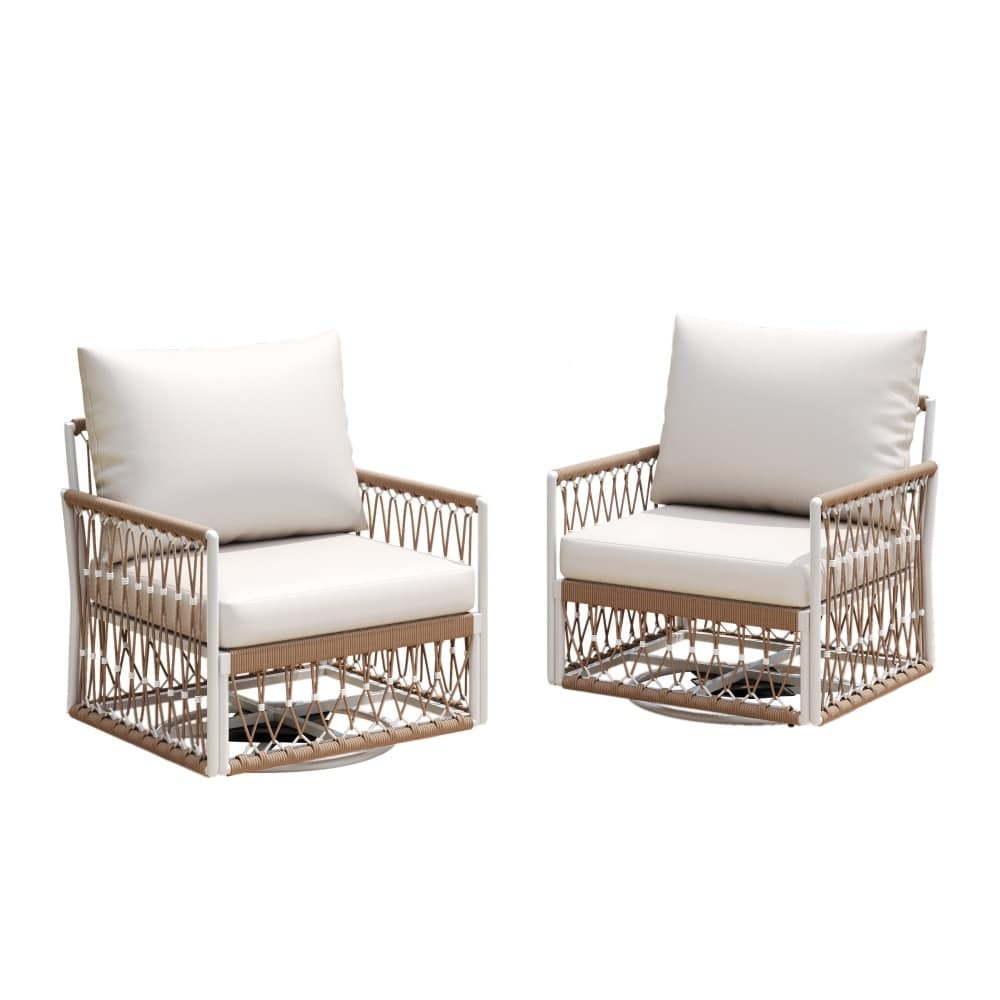 Coolbibila COLE-OCHAIR-BEIGE Patio-Chairs - View #4