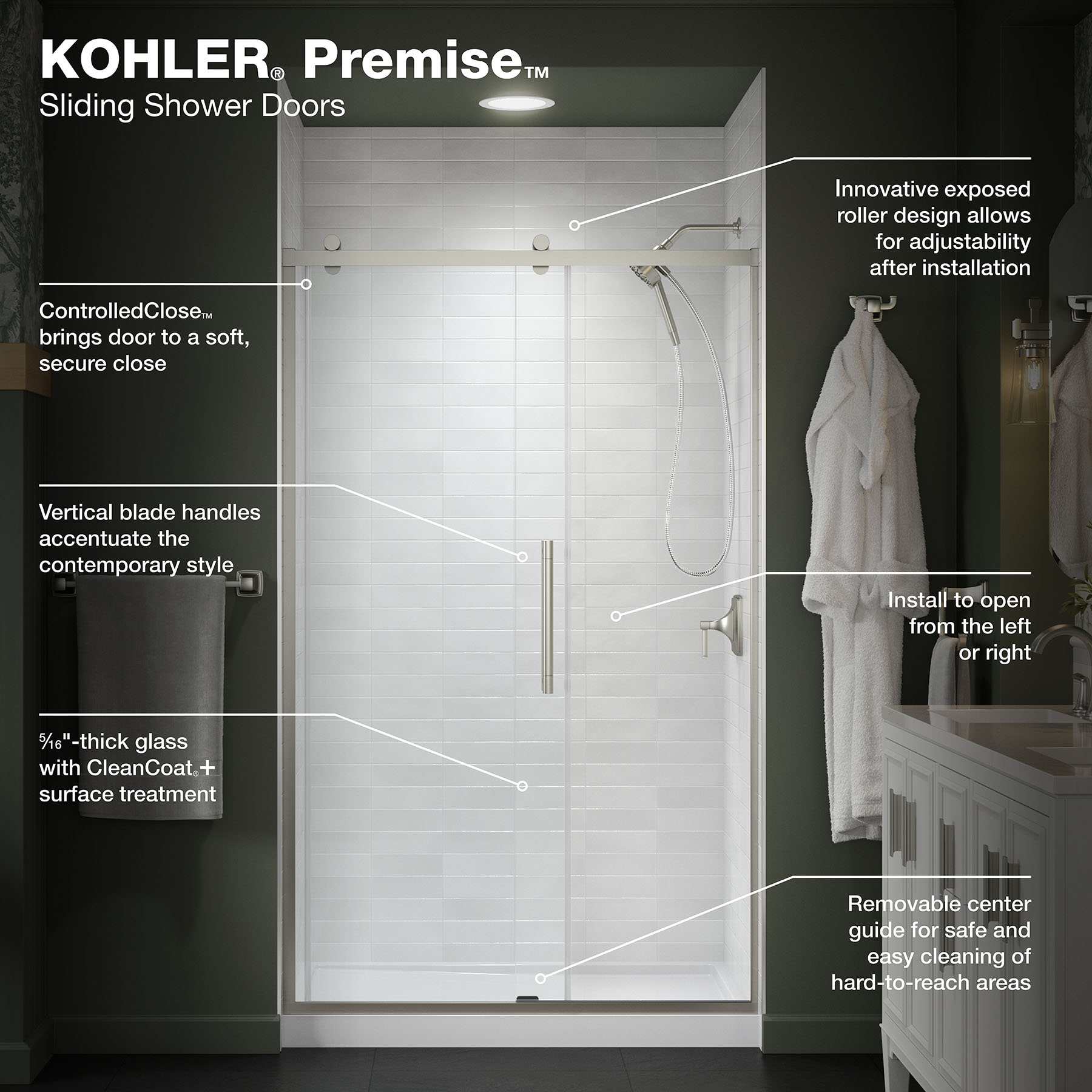 KOHLER 702472-8L-BNK Shower-Doors - View #6