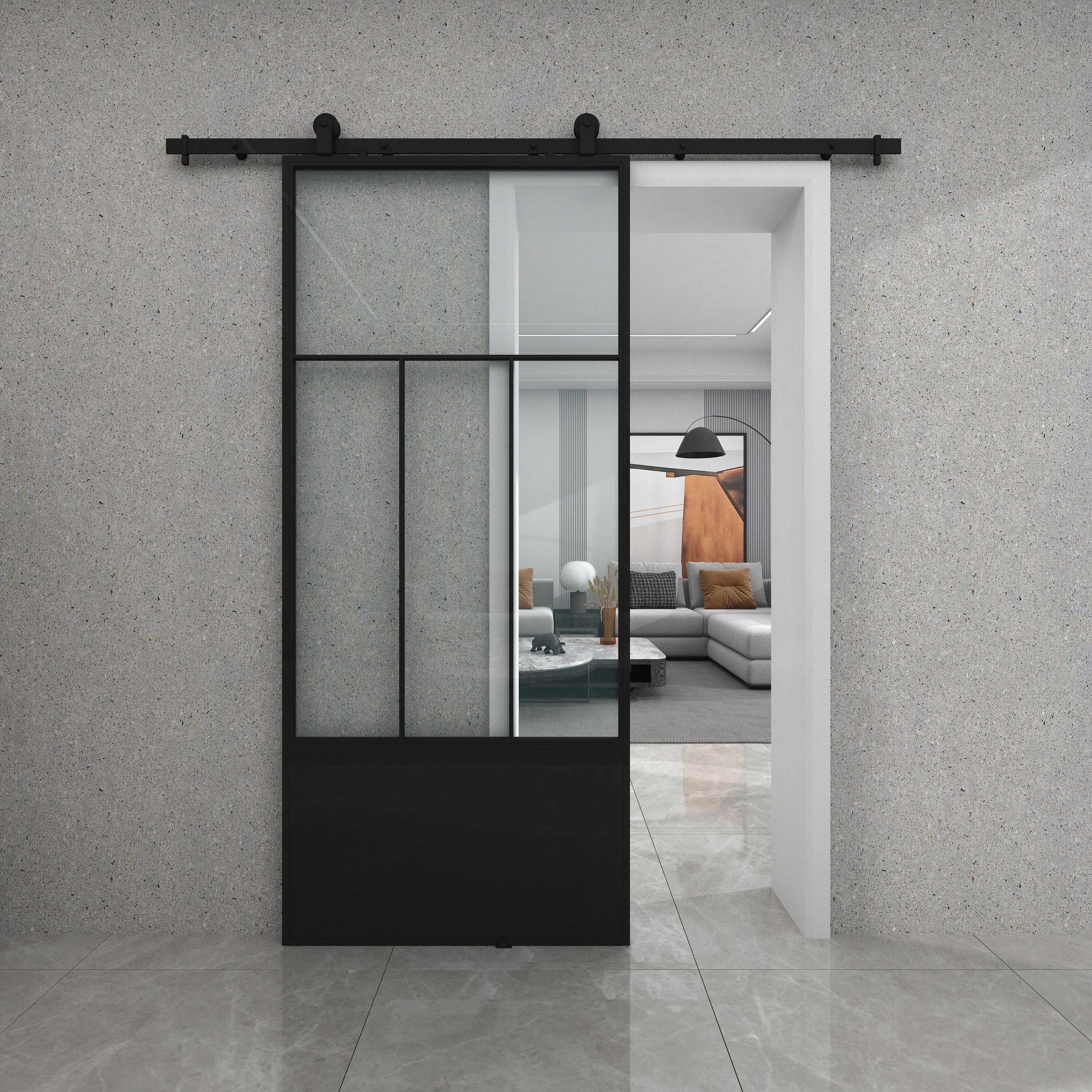 RELIABILT KMCTDVC-37BL Barn-Doors - View #2