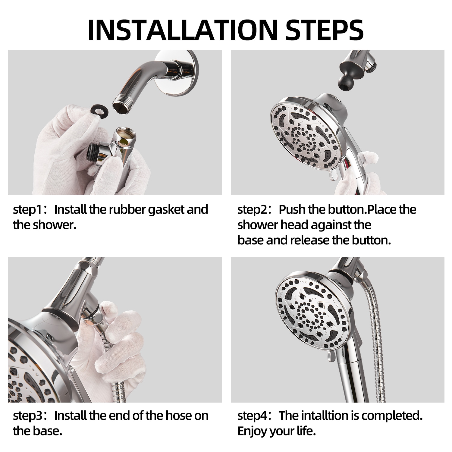 Zalerock L2YSC831 Fixed-Showerhead - View #9