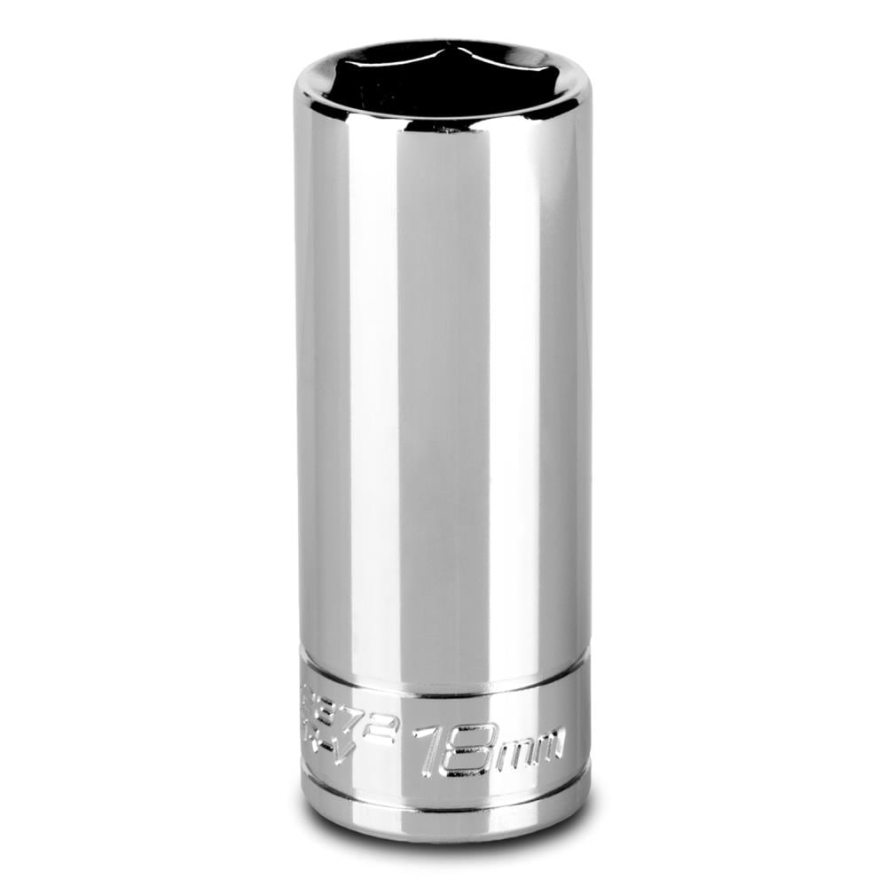 Capri Tools CP12372 3/8-in Drive Metric 18mm Deep Socket