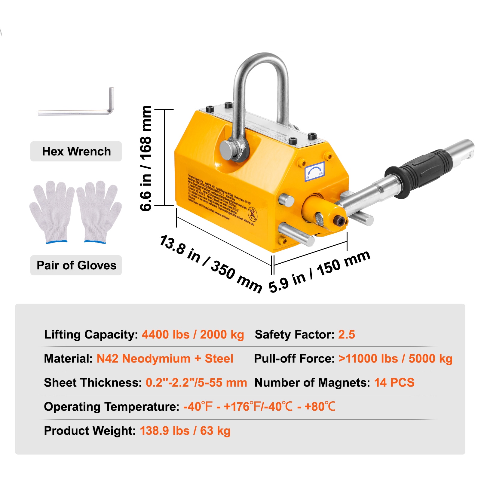 SKYSHALO YCXU2000KGN42LFAMV0 Magnetic-Tools - View #8