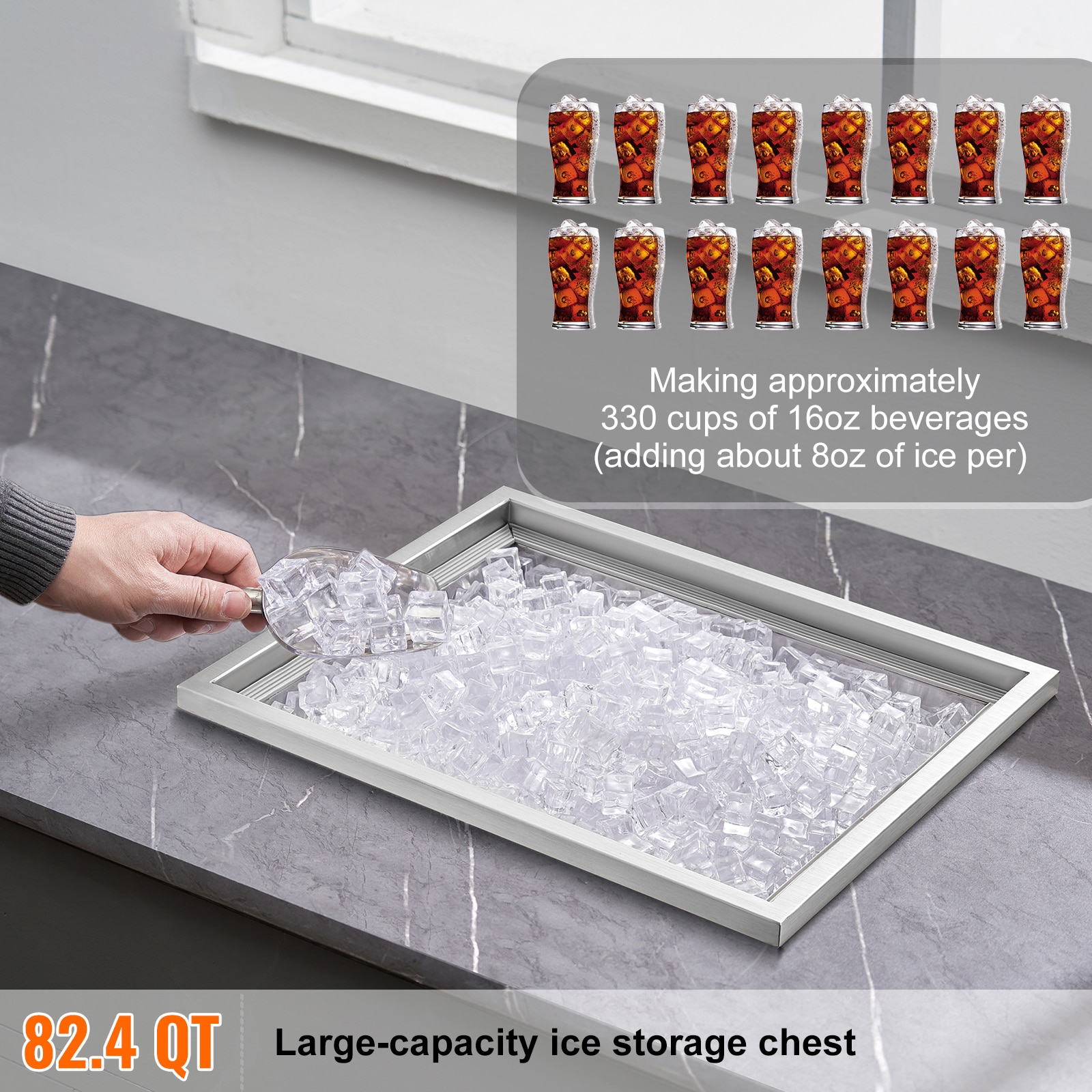 VEVOR JG21.2X16.8000001V0 Ice-Buckets - View #3