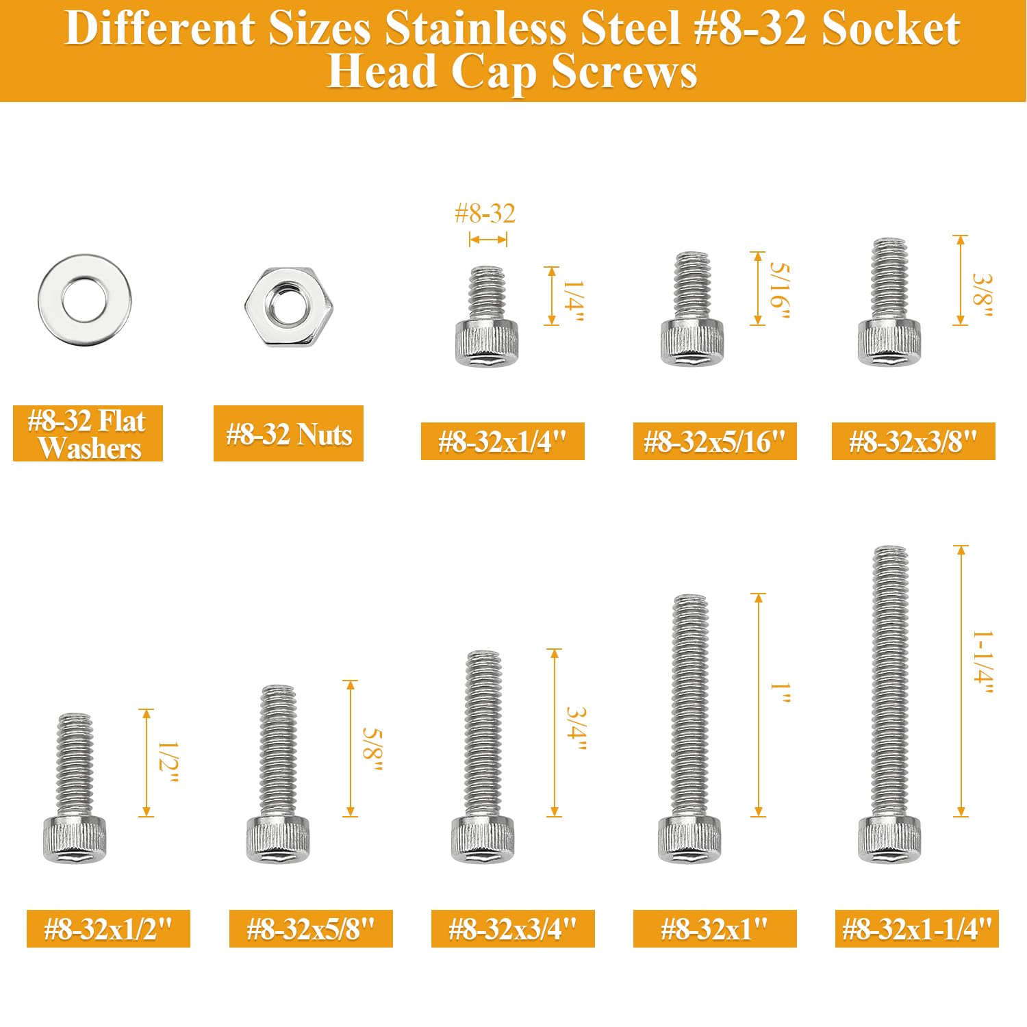 KHKFY LKH0819H360 Metric-Machine-Screws - View #4