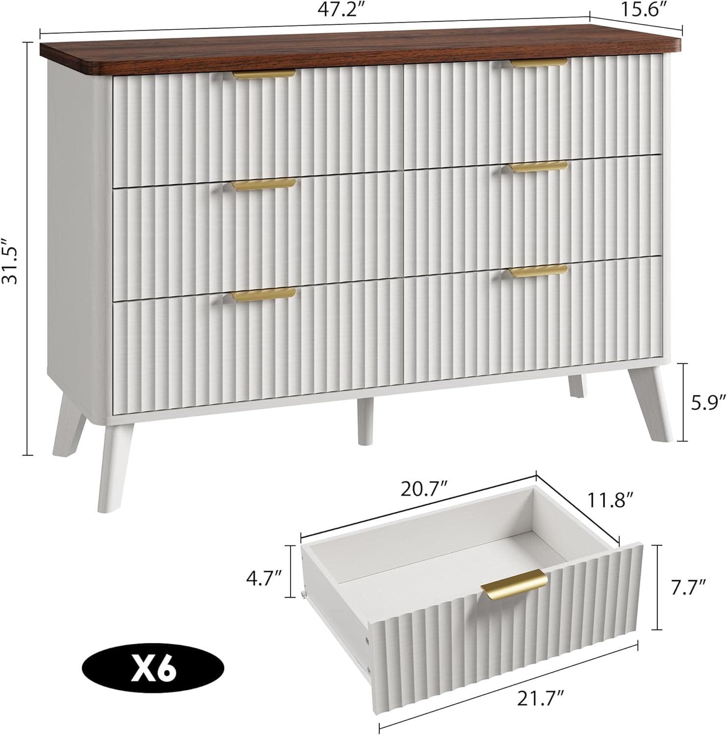 Garvee MIHHZ-H3157SVAQ5J6 dressers - View #2