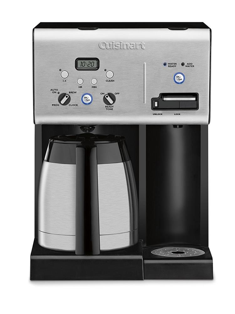 Cuisinart 4-Cup Black Drip Coffee Maker with Stainless Steel