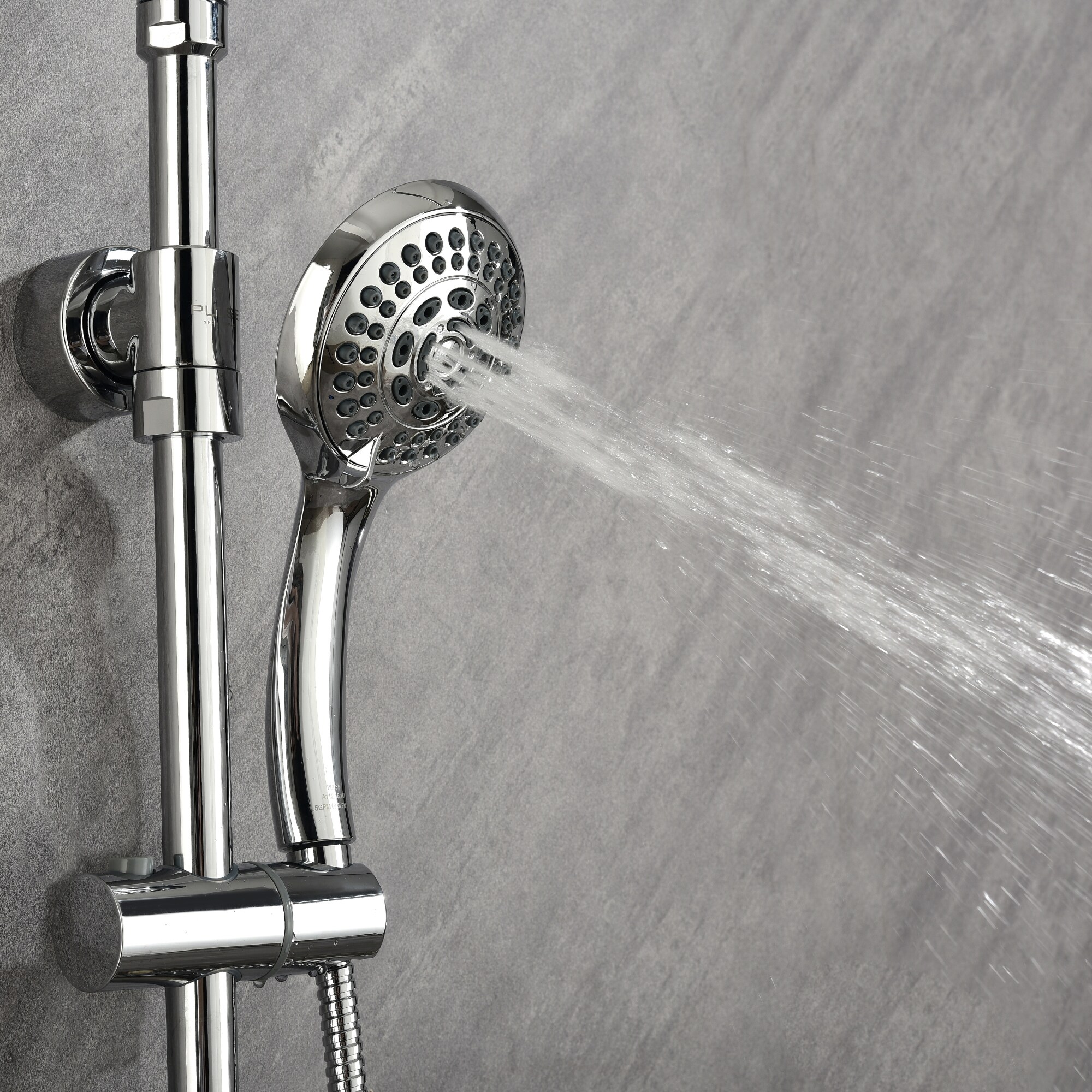 PULSE 7001-CH Showerhead-Bar-Panels - View #10