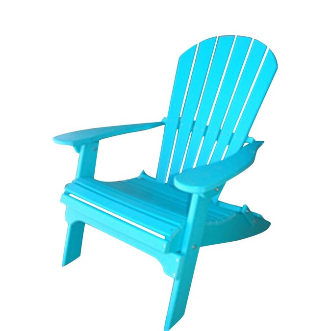 Adirondack Teal In The Patio Chairs, Plastic Yard Chairs At Lowe S