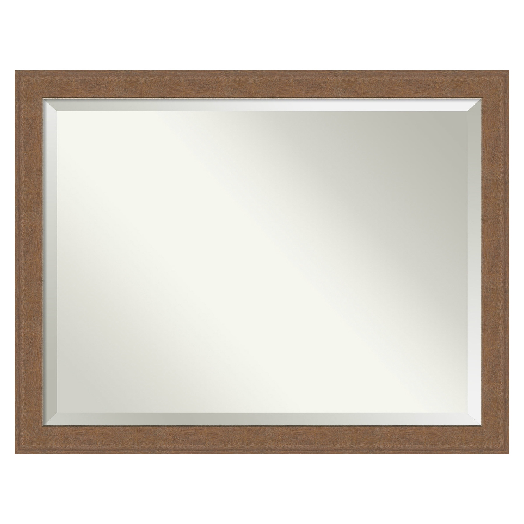 Alta Medium Brown and Bronze Rectangular Wall Mirror