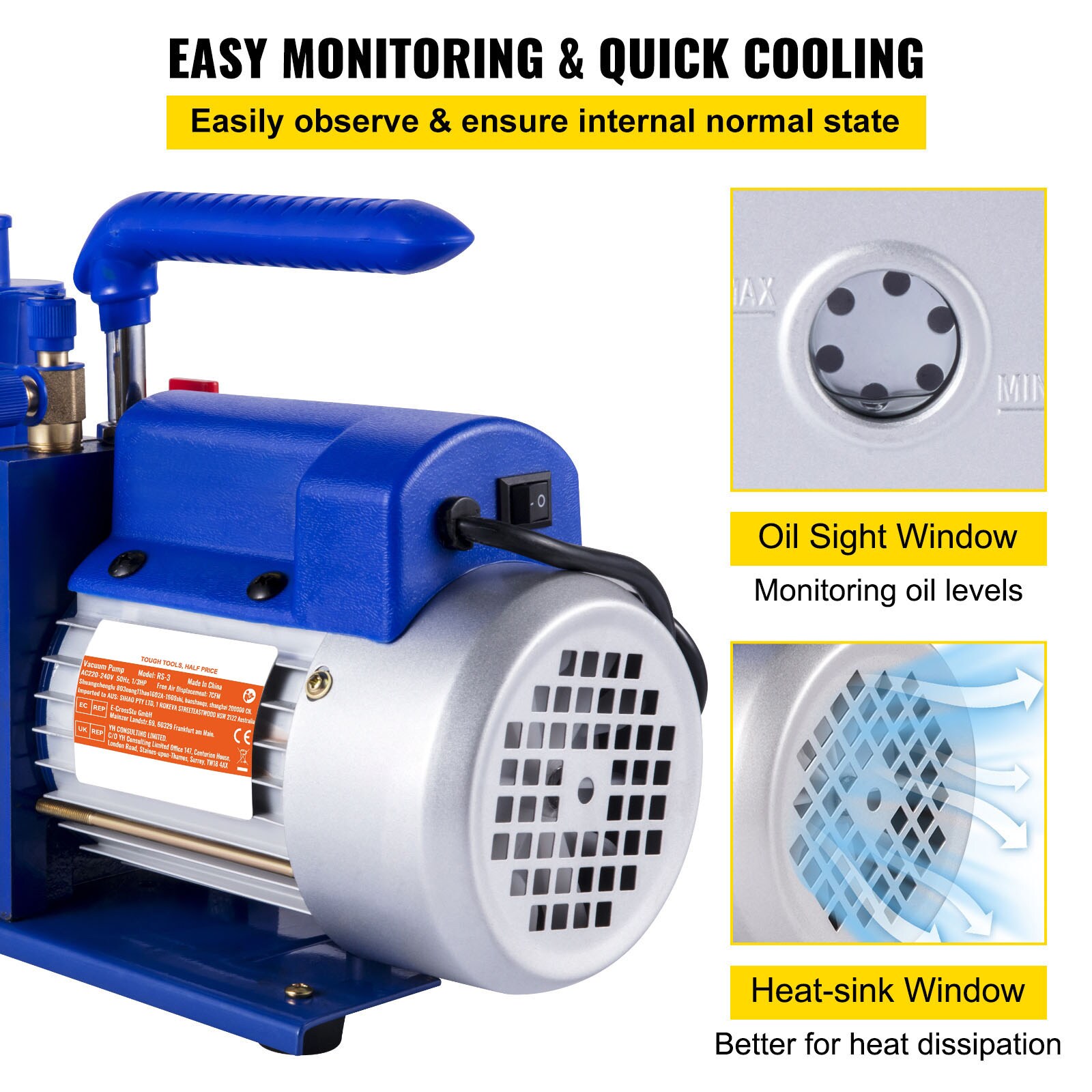 VEVOR SC7CFM1-2HPZ02530V1 pumps - View #5