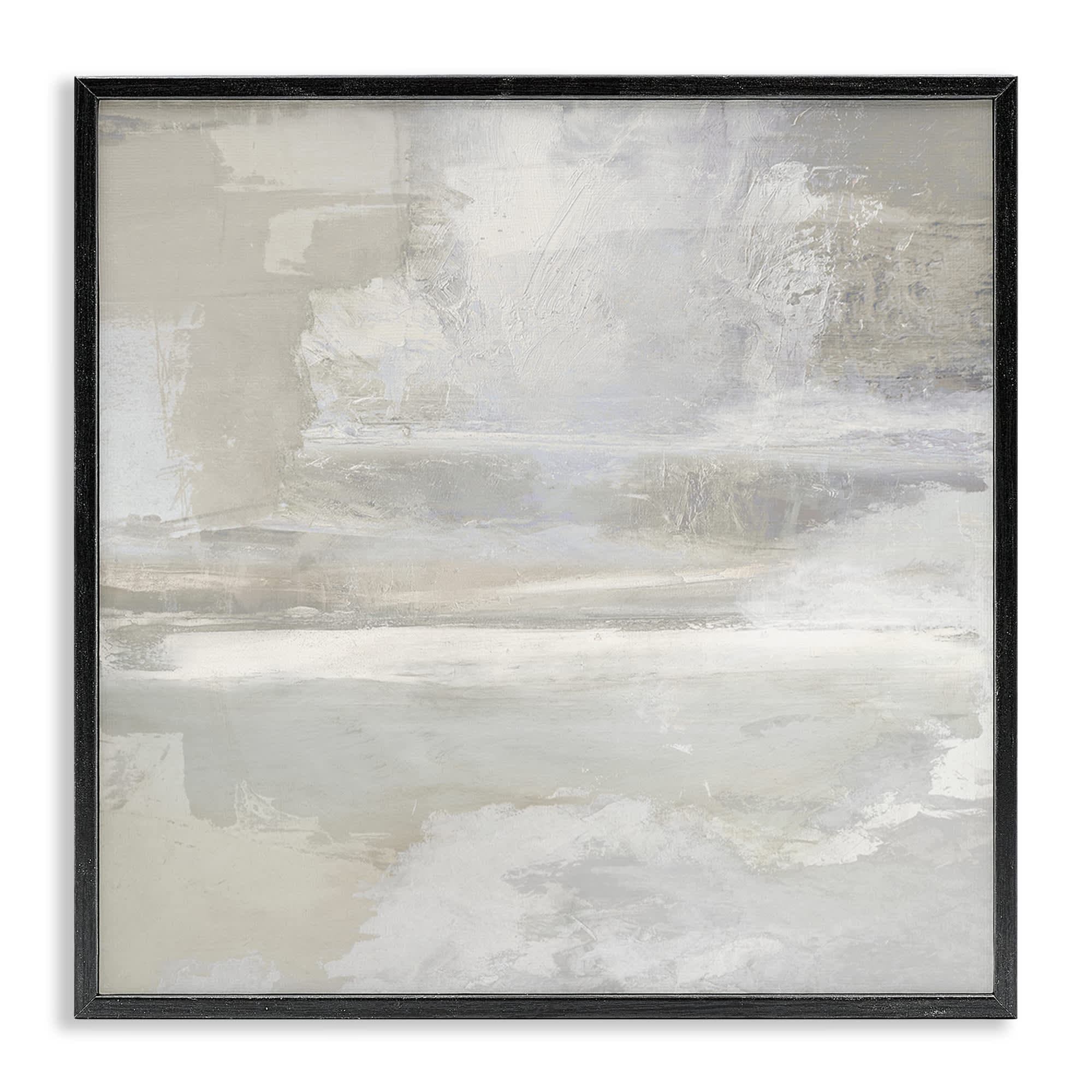 Stupell Industries BS-540-FR-24X24 Contemporary Neutrals Abstract Framed Giclee design by Rachel Springer