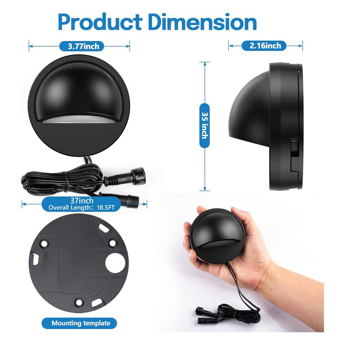 Aoibox AB0808BS039 Landscape-Lighting-Stakes - View #7