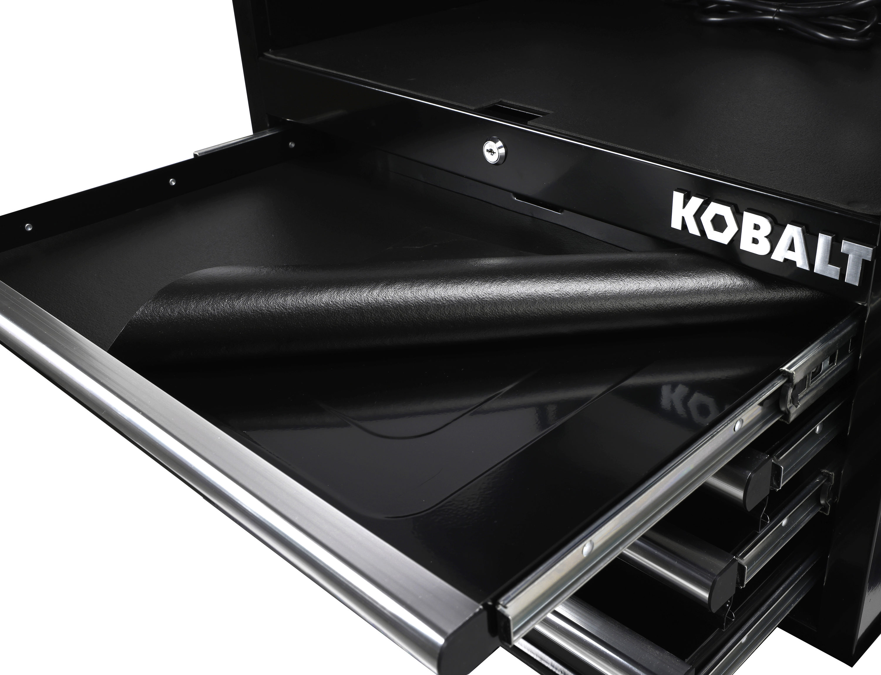 Kobalt 26 In W X 22 In H 4 Drawer Steel Tool Chest Black In The Top