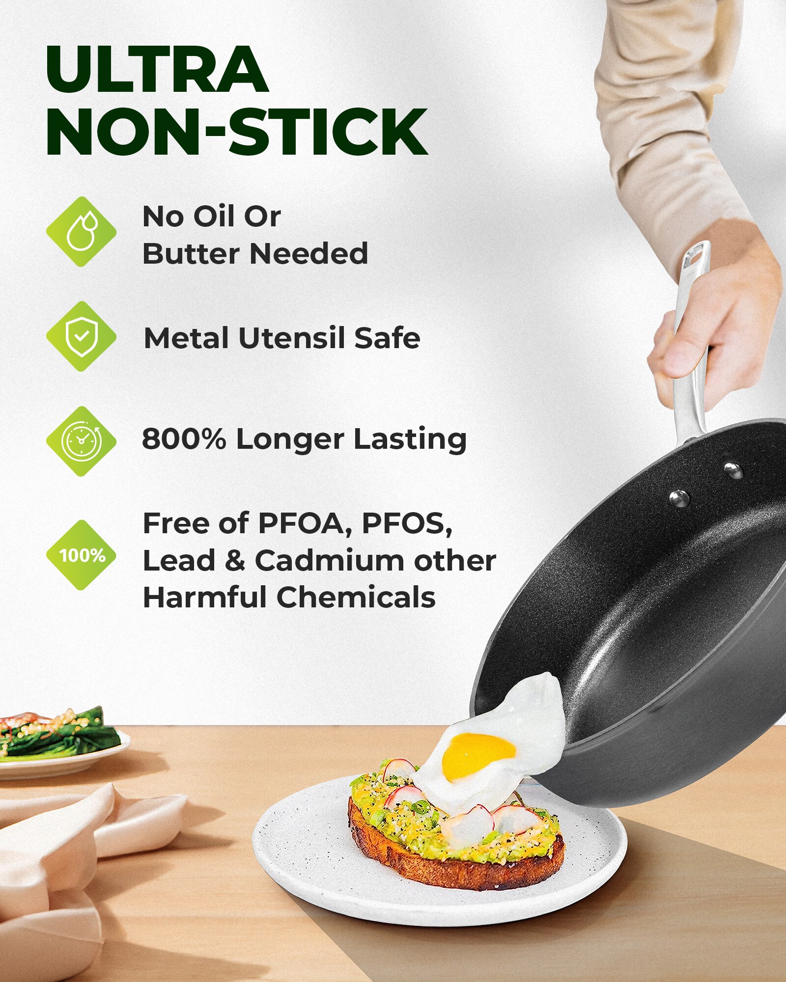 GraniteStone Diamond 1429 Cooking-Pans-Skillets - View #2