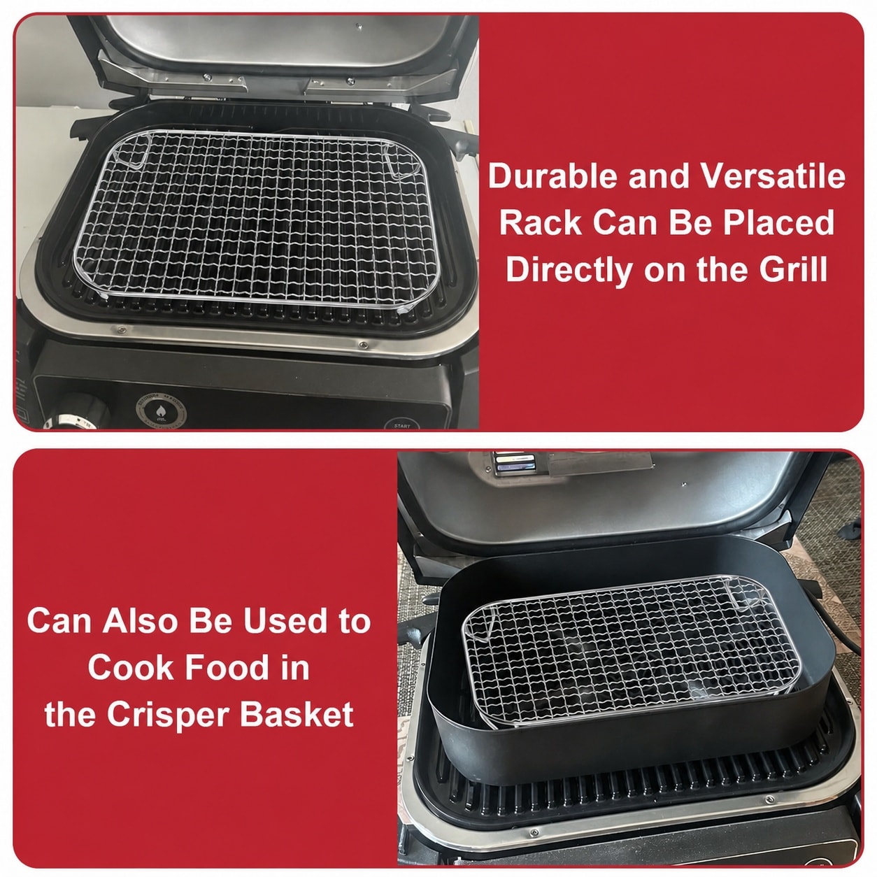 JVFCXXV LJV0713C110 Gas-Grill-Cookgrates-Warmracks - View #7