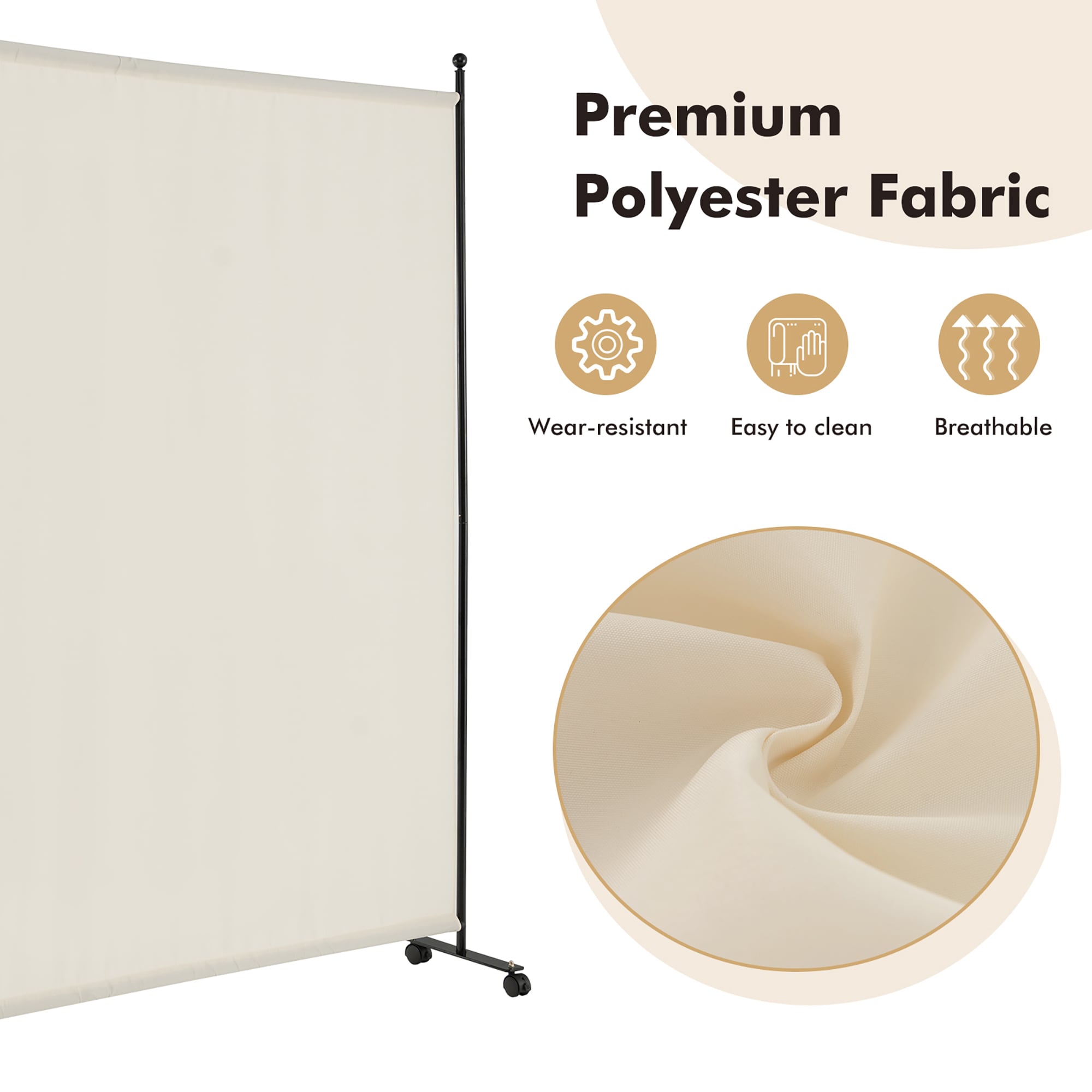 Goplus LWS00319 Indoor-Privacy-Screens - View #7