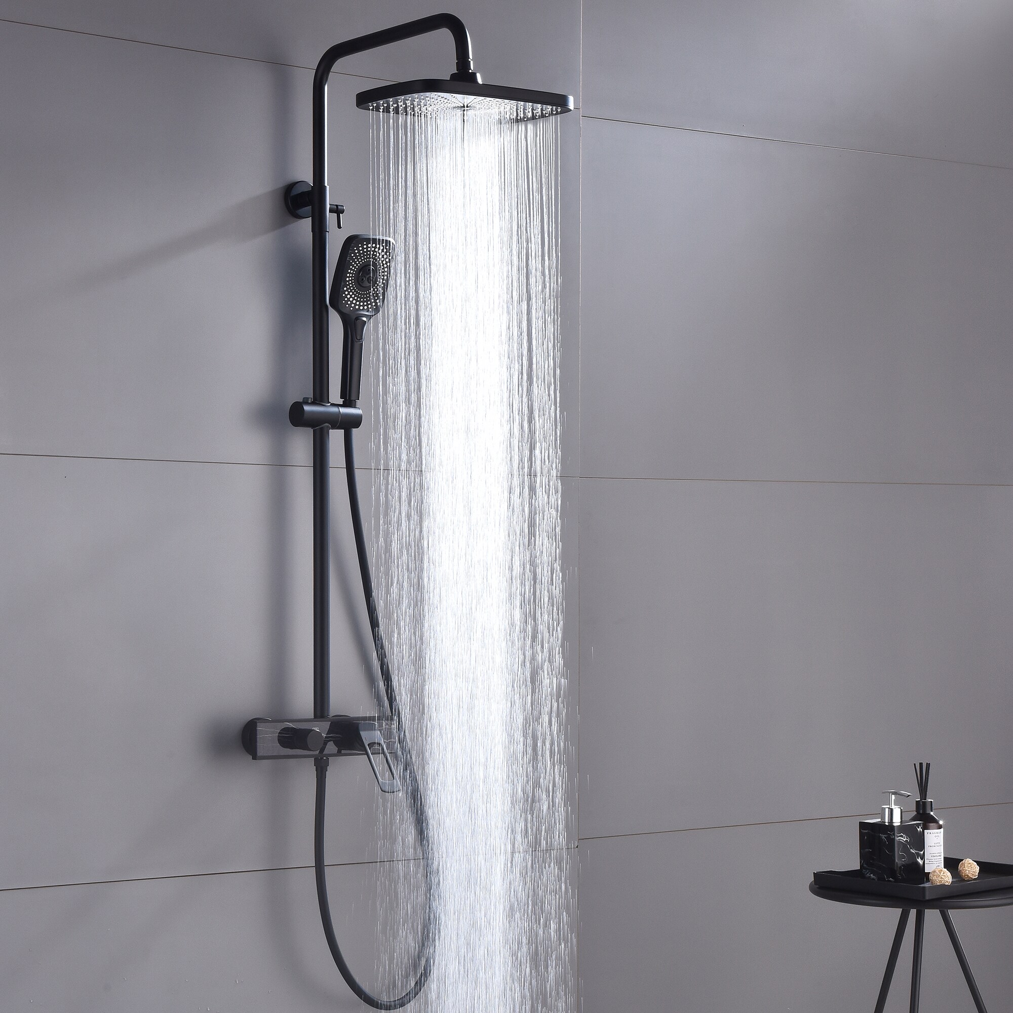 WELLFOR WB-SH004MB Showerhead-Bar-Panels - View #2