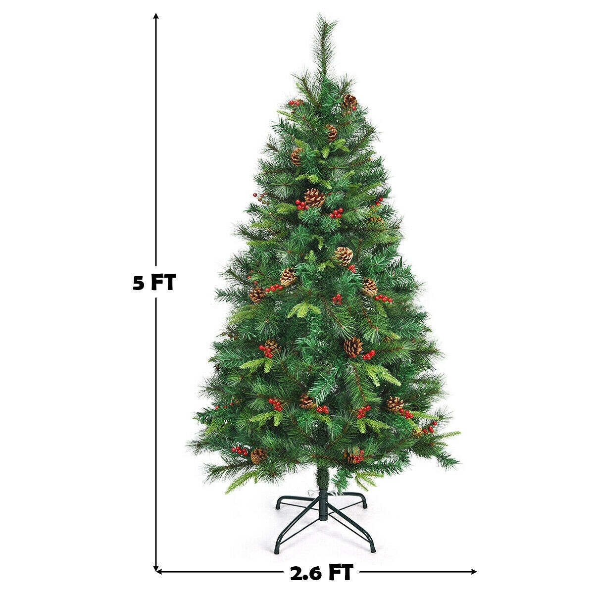 Forclover HYFW-TR812 Artificial-Christmas-Trees - View #3