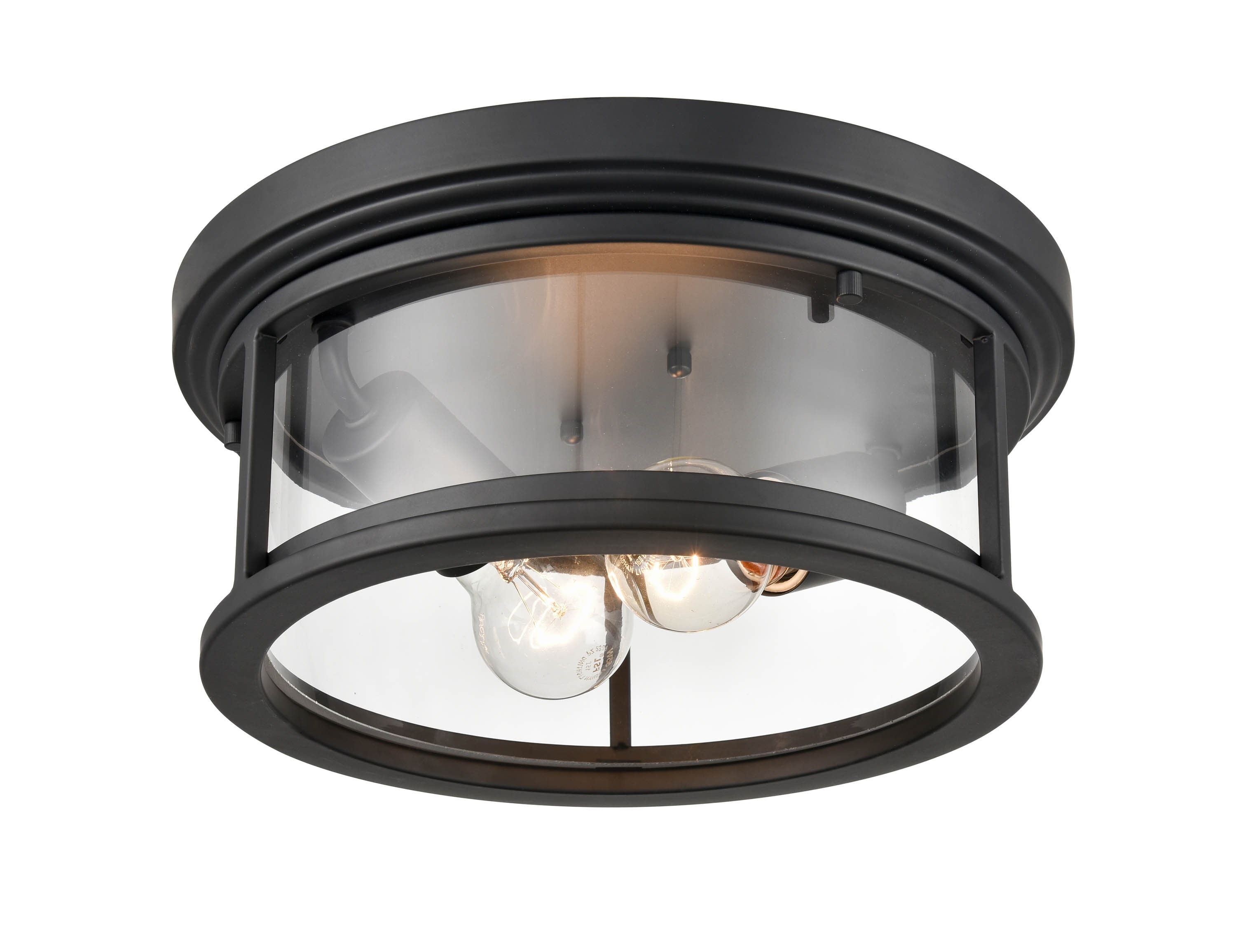 Millennium Lighting 4442-PBK Bresley 1 -Light 12-in Bronze Indoor/Outdoor