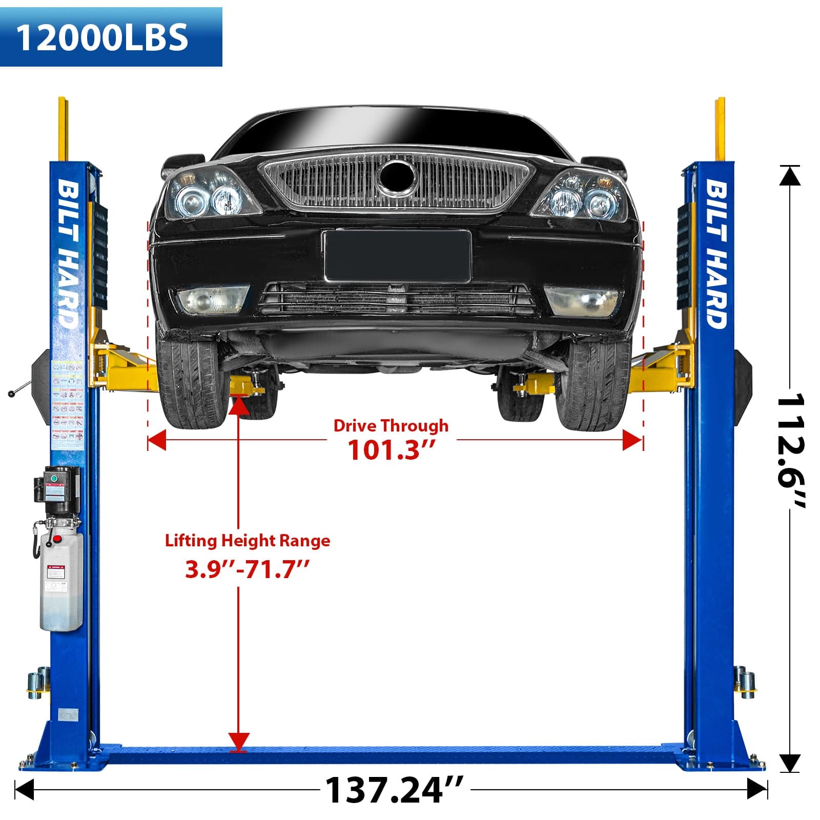 WEIZE PLA-1029 Vehicle-Lifts - View #3