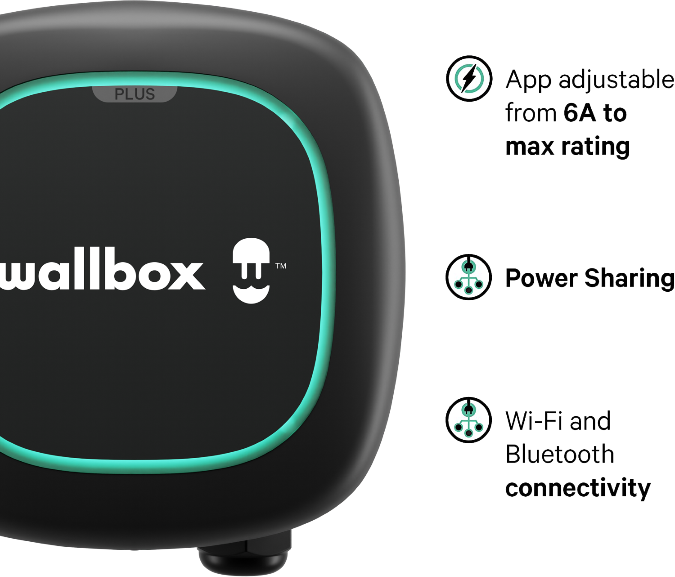 Wallbox Pulsar Plus Level 48 Amps/ EV Electric Vehicle Charging Station  with 25-ft Cable in the Electric Car Chargers department at