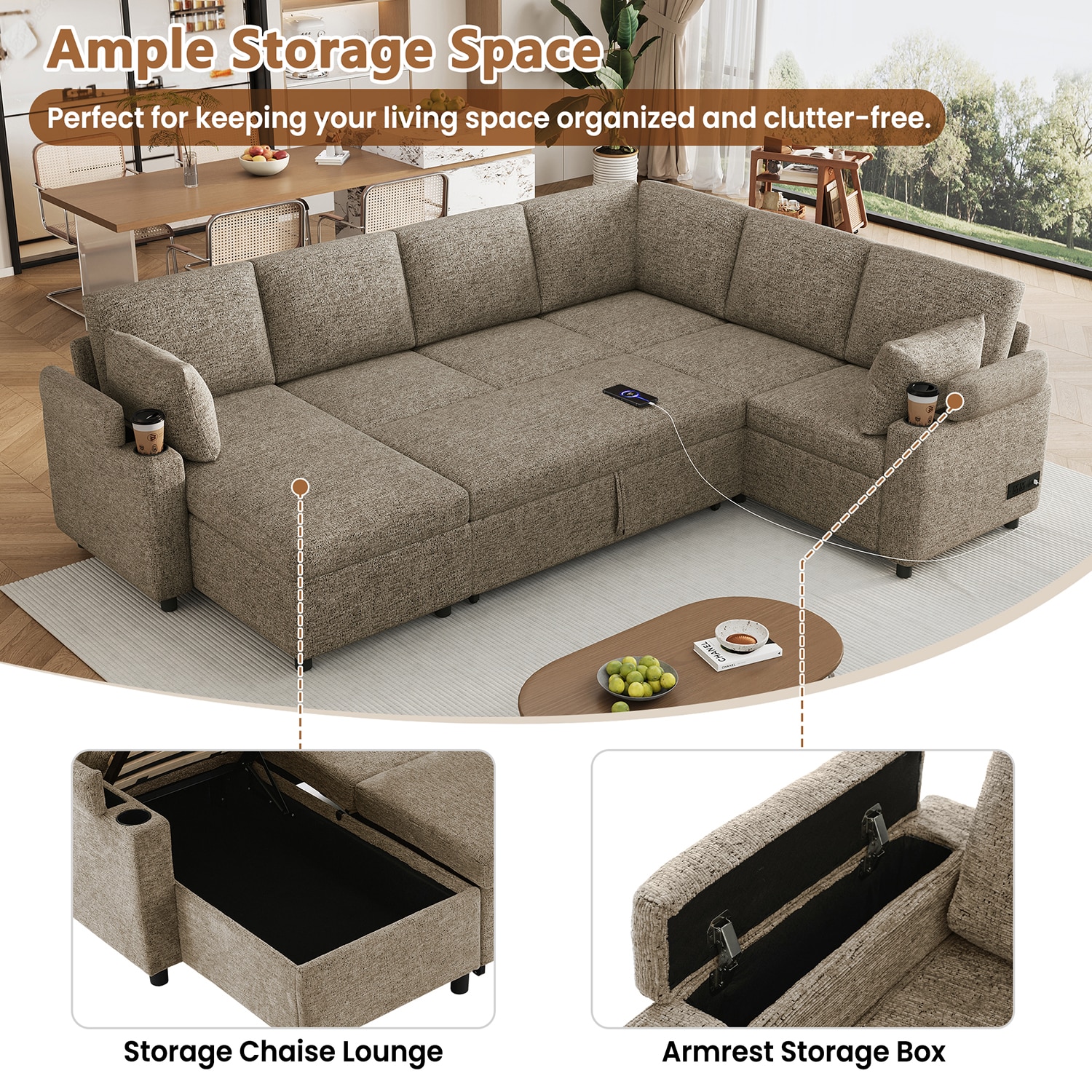 GZMR GZ-GN3013B Sofas-Loveseats - View #5