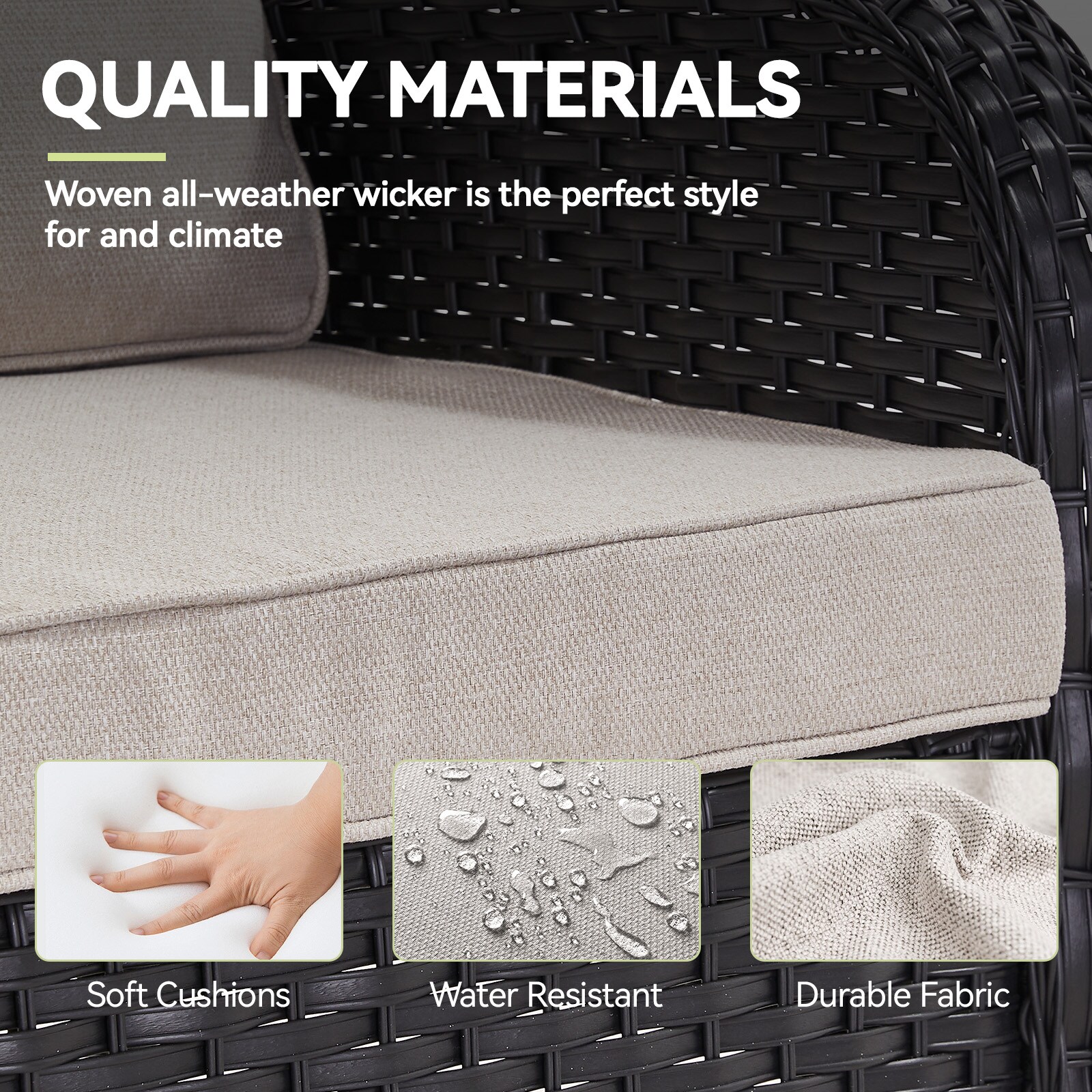 Pocassy PABL12G-2 Patio-Sofas-Daybeds - View #6