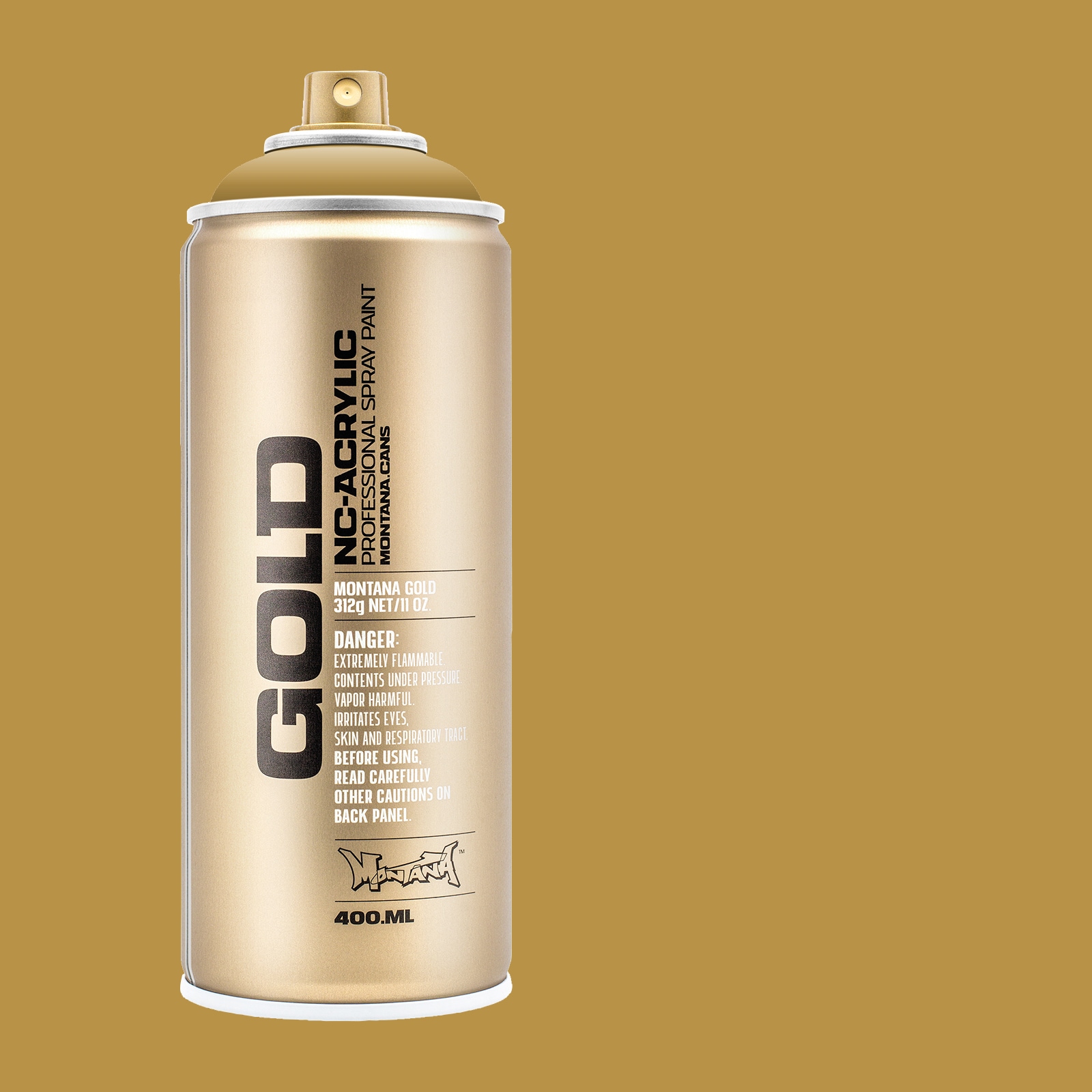 Montana Cans MXG-CL8300 GOLD Matte Sand Spray paint ( NET WT. 11-oz )