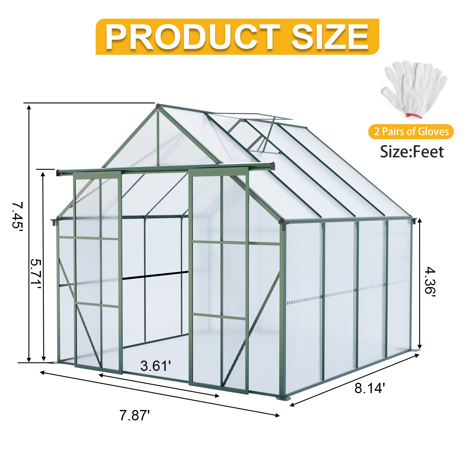 Maocao Hoom JL540S00029 greenhouses - View #5