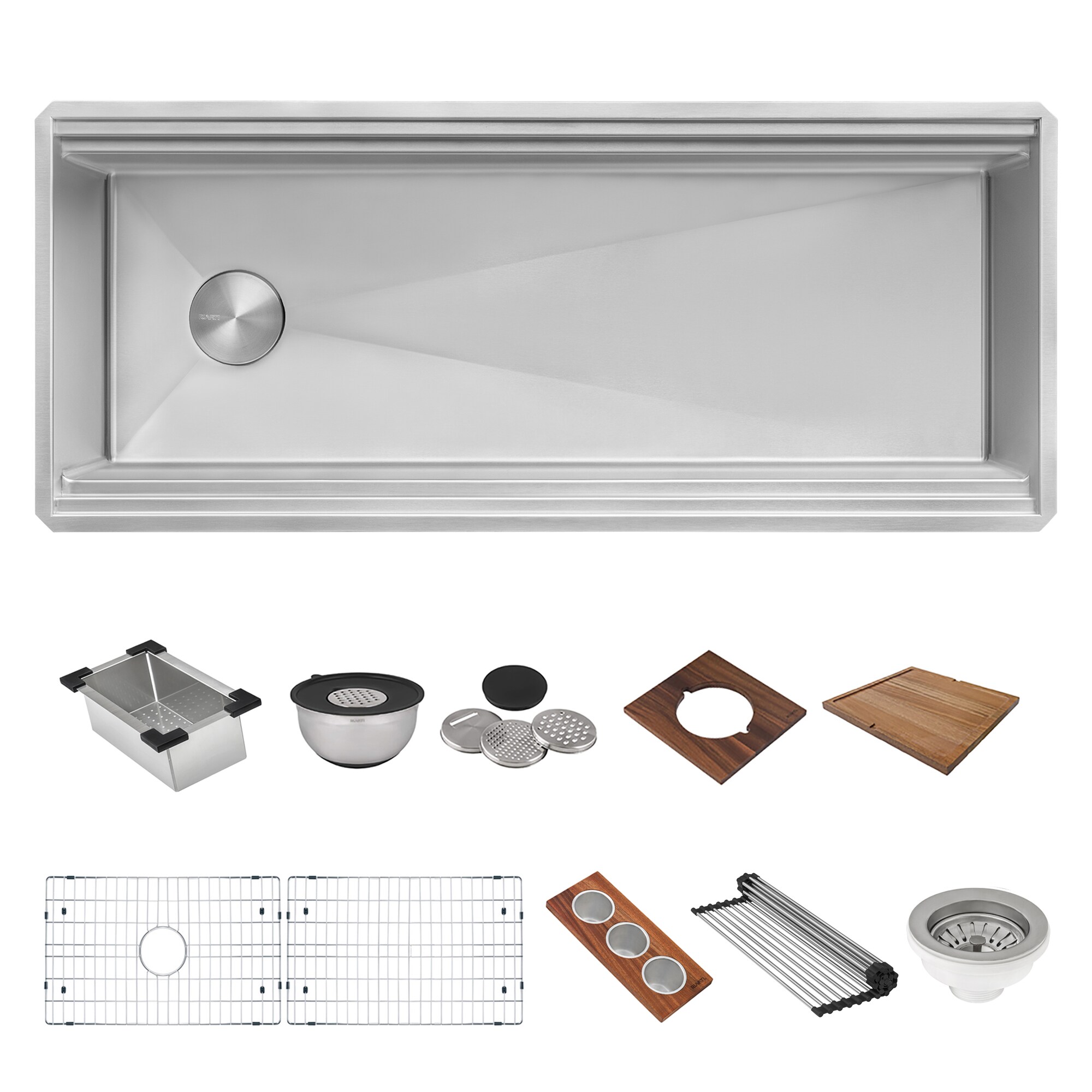 Ruvati RVH6333ST Kitchen-Sinks - View #6