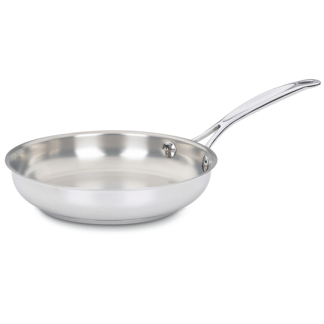 Cuisinart Chef's Classic 8-in Stainless Steel Skillet in the Cooking Pans &  Skillets department at