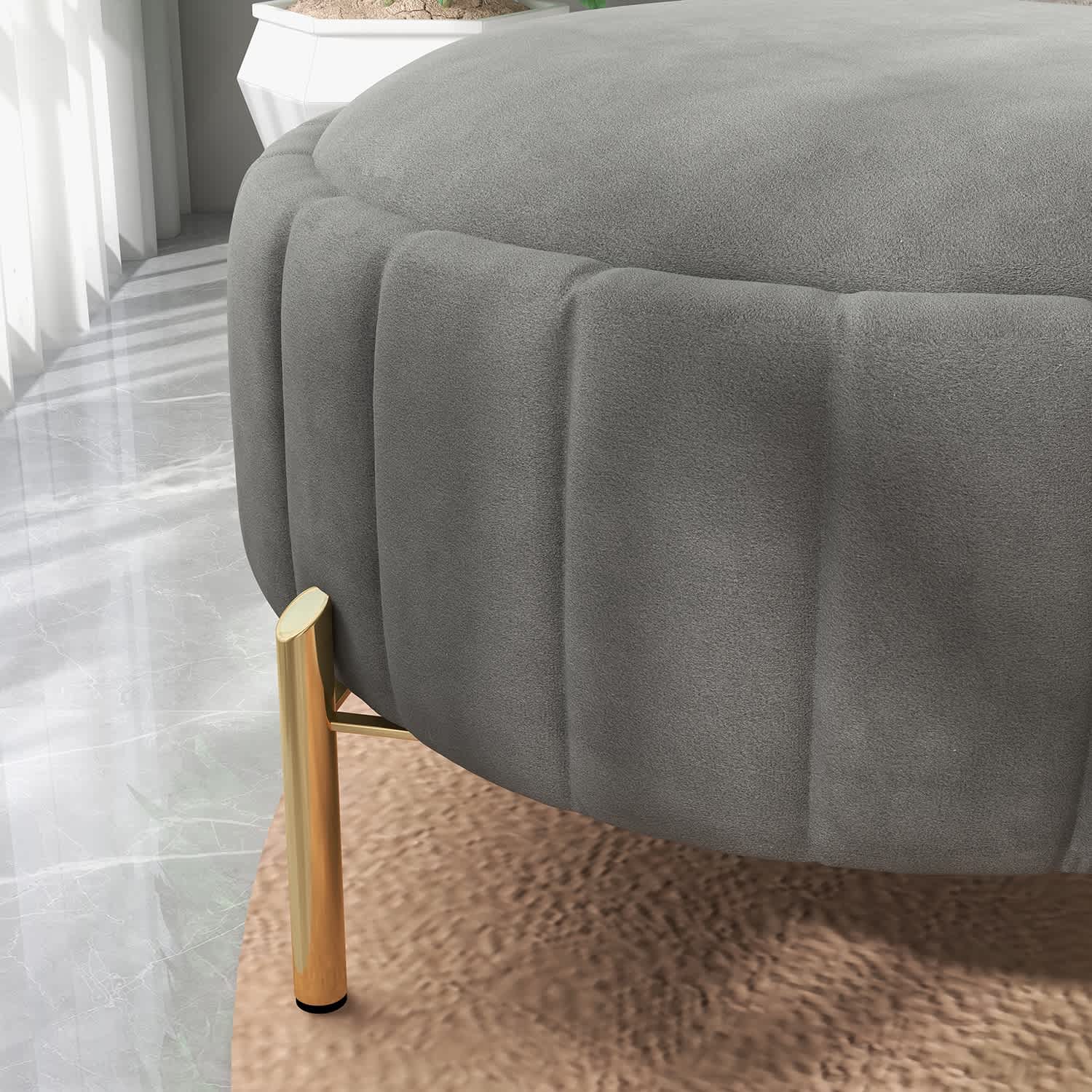 SEYNAR XY625-GREY Indoor-Ottomans - View #5