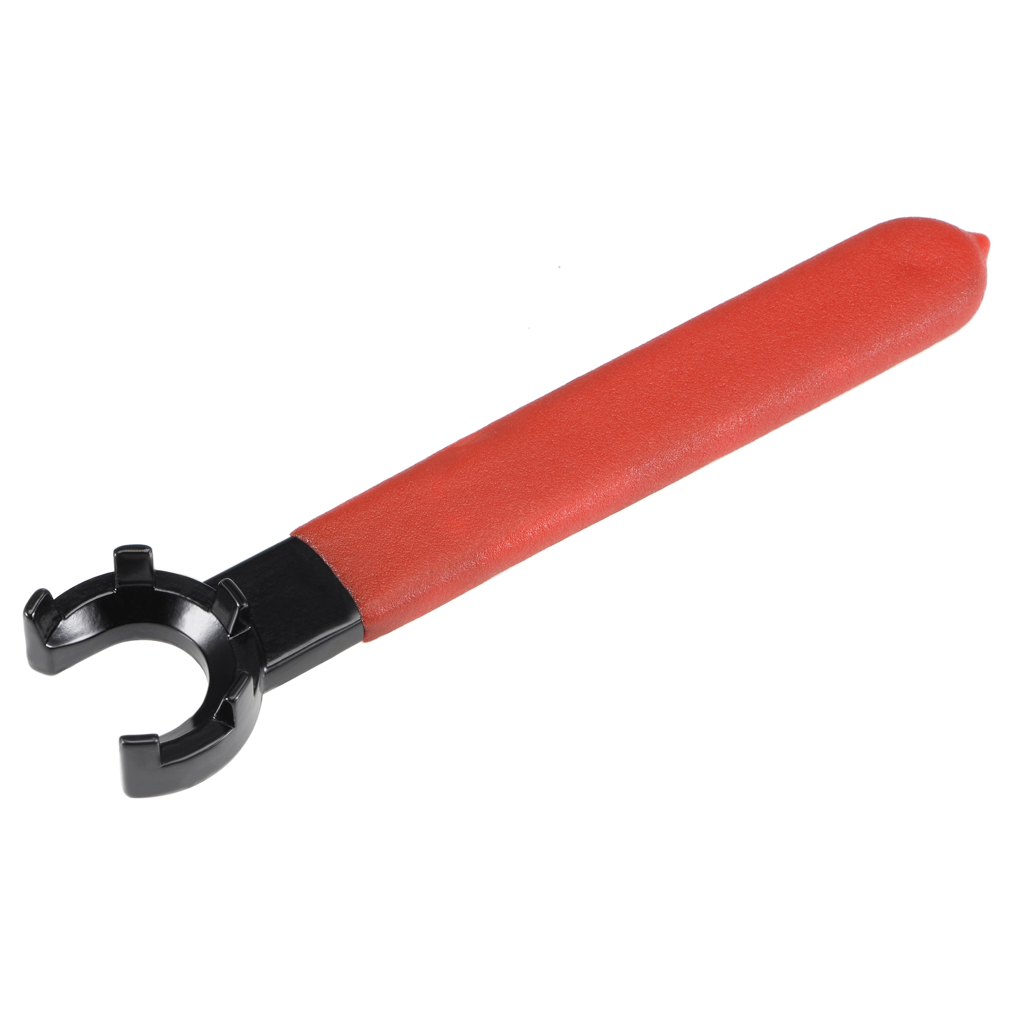 Unique Bargains Collet Chuck Wrench Spanner for ER20M Clamping Nut Milling Machine Lathe Chuck Holder Tool with Red Non-slip Handle