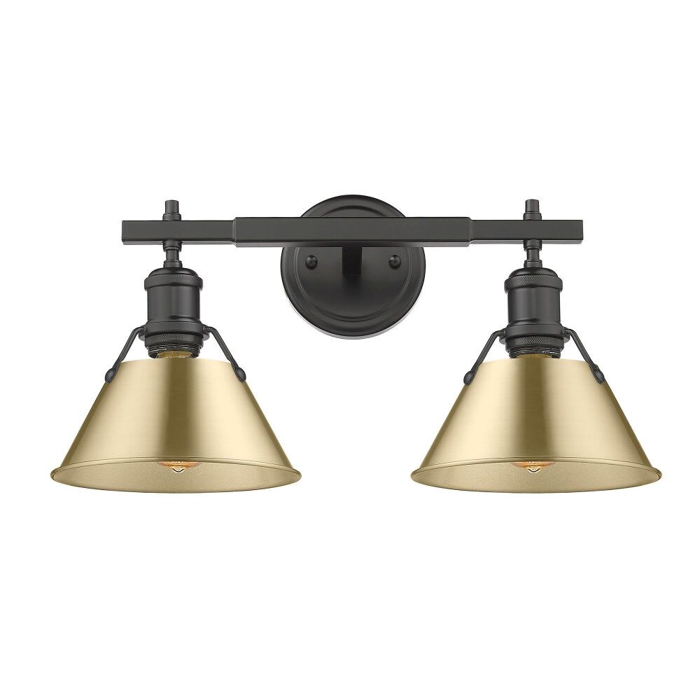 Golden Lighting 3306-BA2 BLK-BCB b090000 - View #3