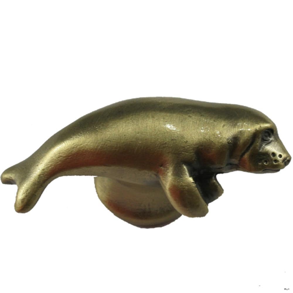Sierra Lifestyles 681230 Antique brass Novelty Rustic Cabinet Knob