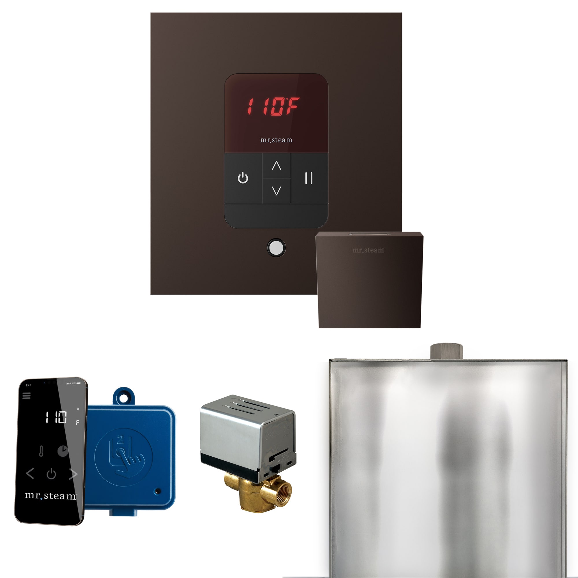 Mr Steam BBSOB Basic Butler Oil-Rubbed Bronze Steam Generator Control Kit