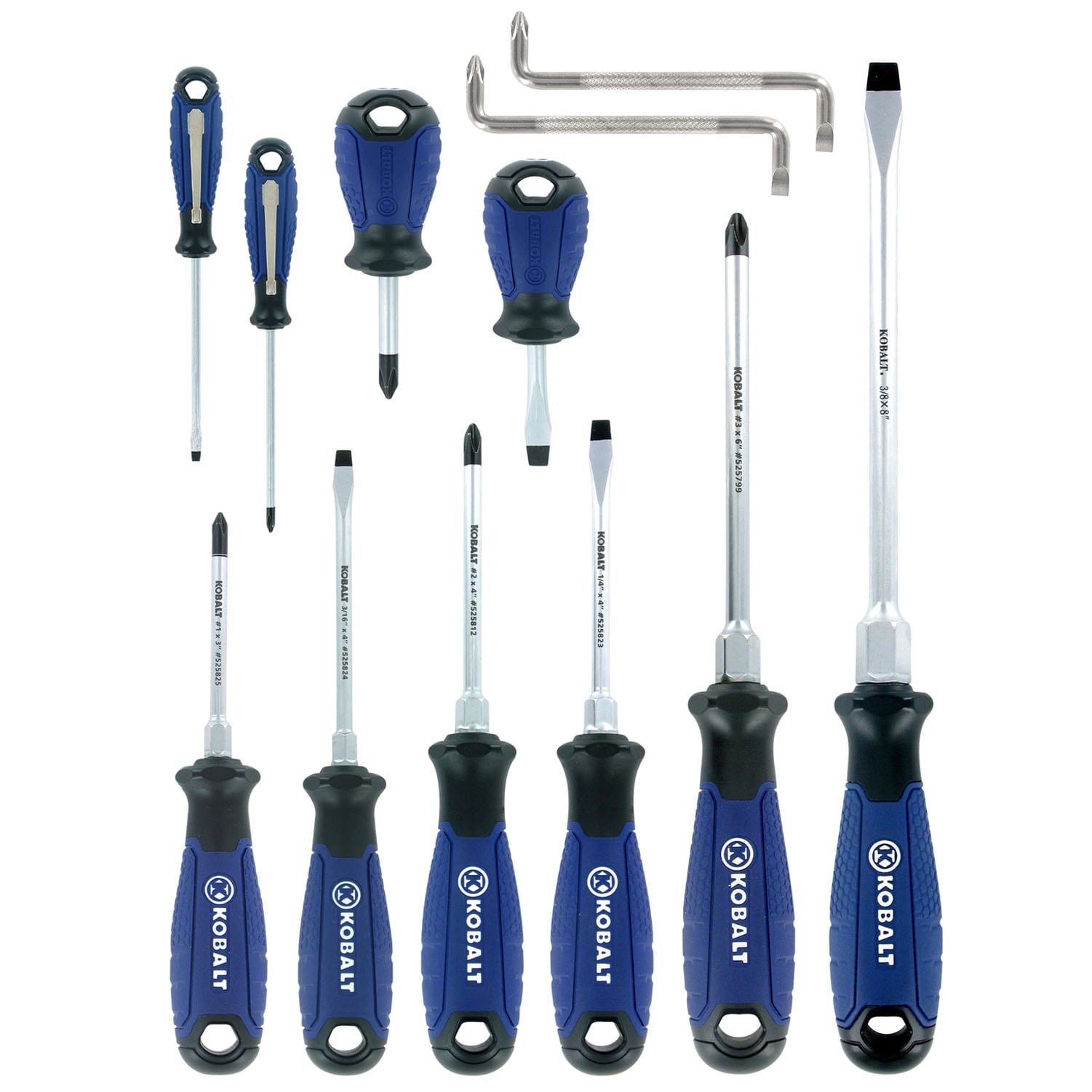 CRAFTSMAN 12-Piece Magnetic Assorted Screwdriver Set in the Screwdrivers  department at