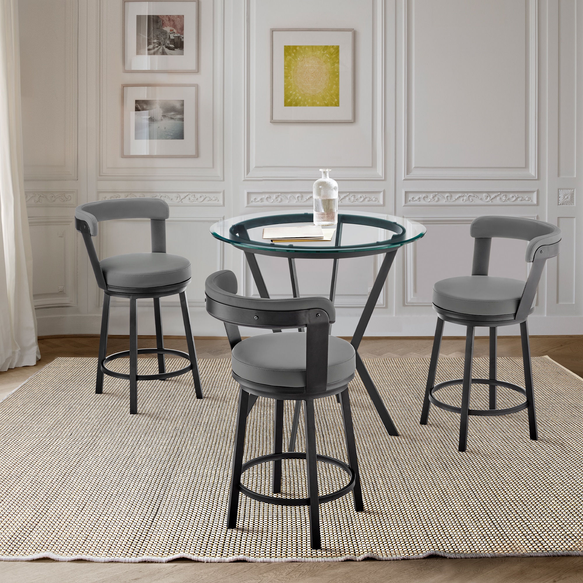 Armen Living SETNMBYGRBL4 Dining-Sets - View #5