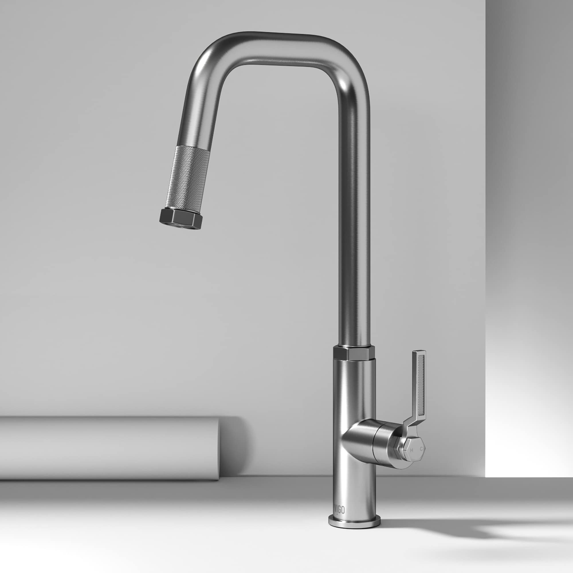Hart 18" Stainless Steel Pull-Down Kitchen Faucet